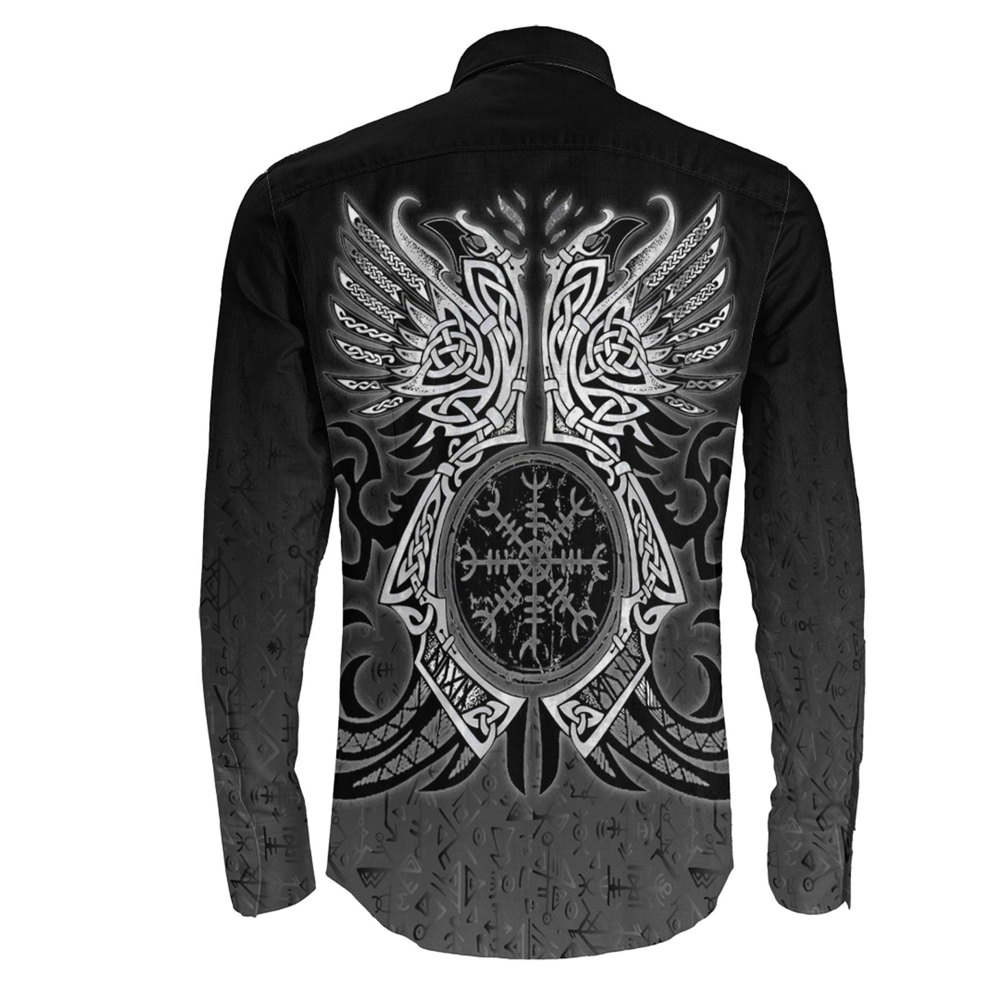 Two Raven Cletic Long Sleeve Button Shirt