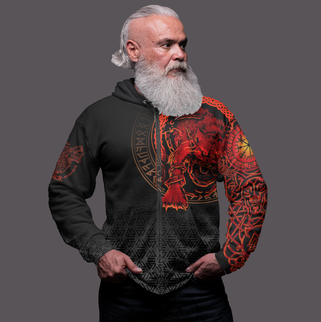 Viking Fenrir Norse 3D
