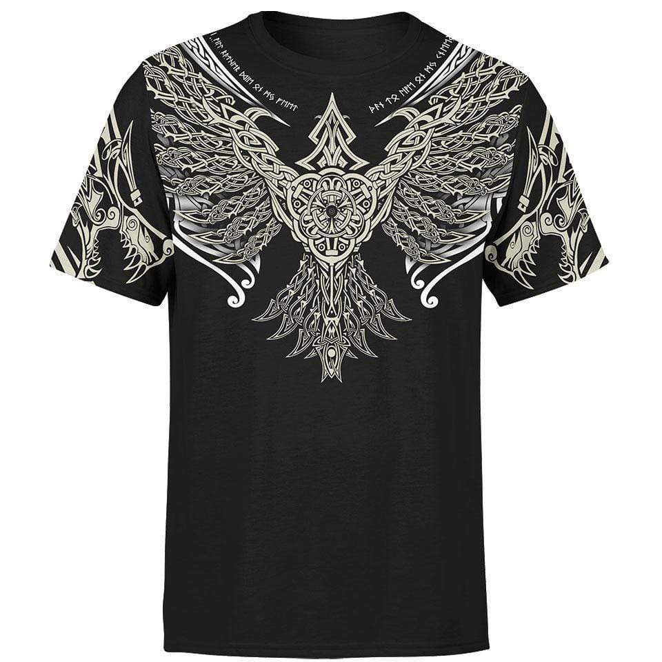 Huginn Shirt All Over Printed T-shirt