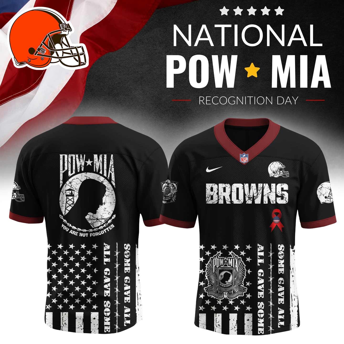 FOOTBALL x NATIONAL POW MIA Recognition Day 2025 Jersey Limited