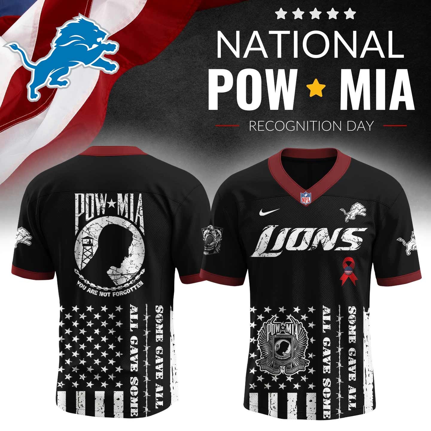 FOOTBALL x NATIONAL POW MIA Recognition Day 2025 Jersey Limited