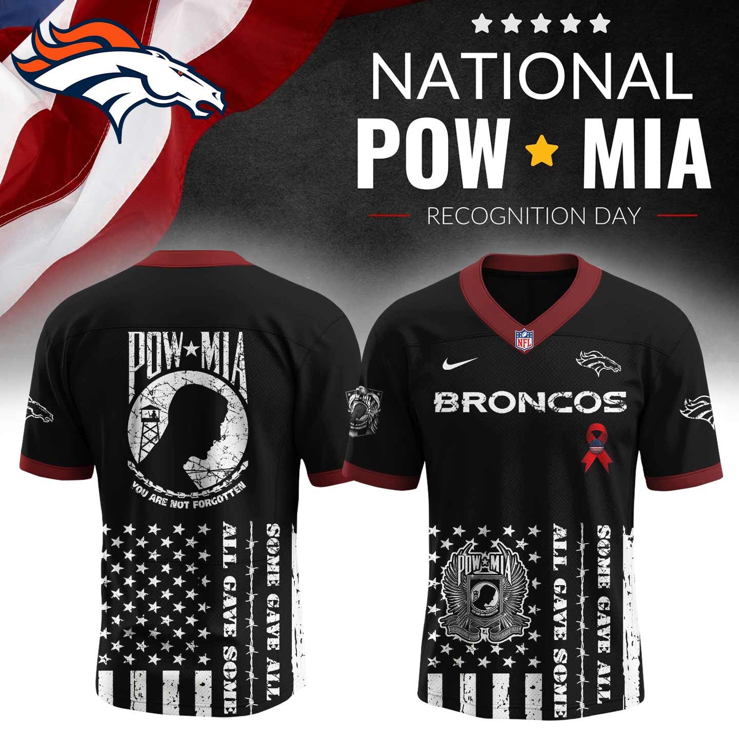 FOOTBALL x NATIONAL POW MIA Recognition Day 2025 Jersey Limited