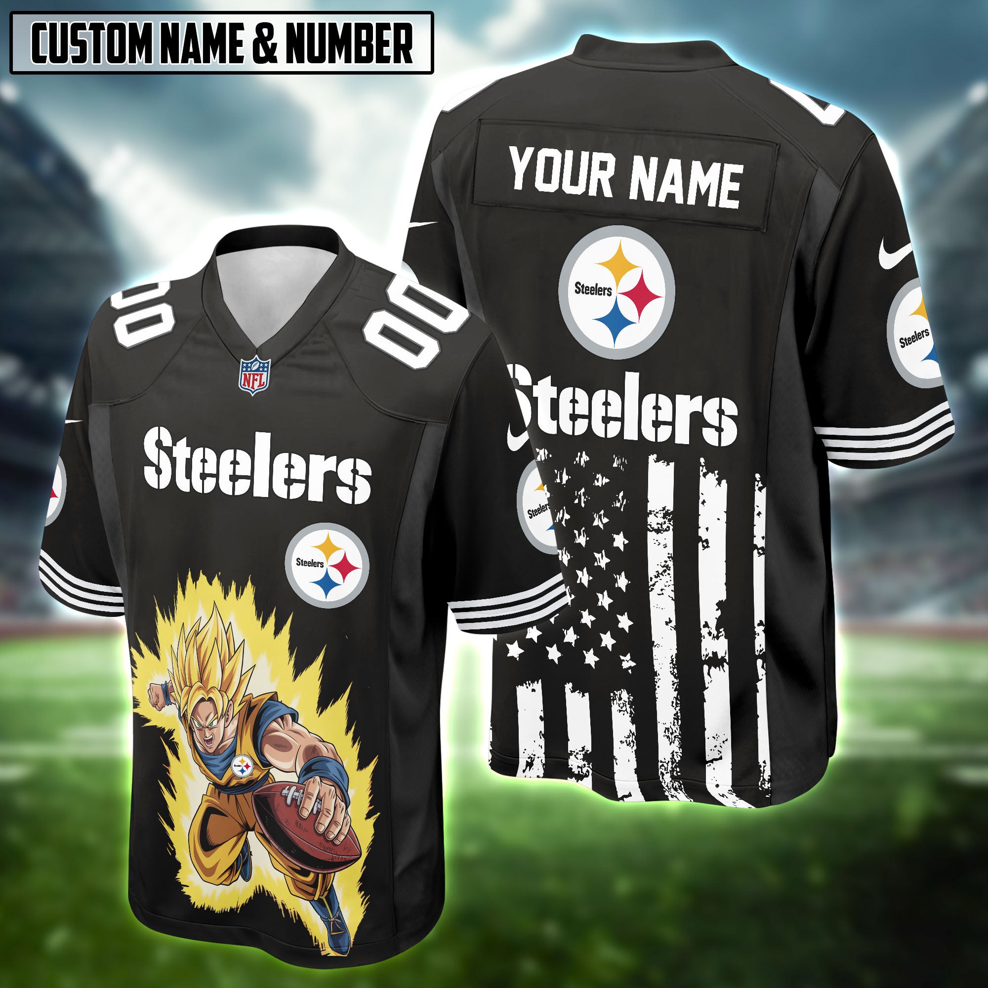 NFL x Goku DBZ Football Jersey Editions Limited 2025