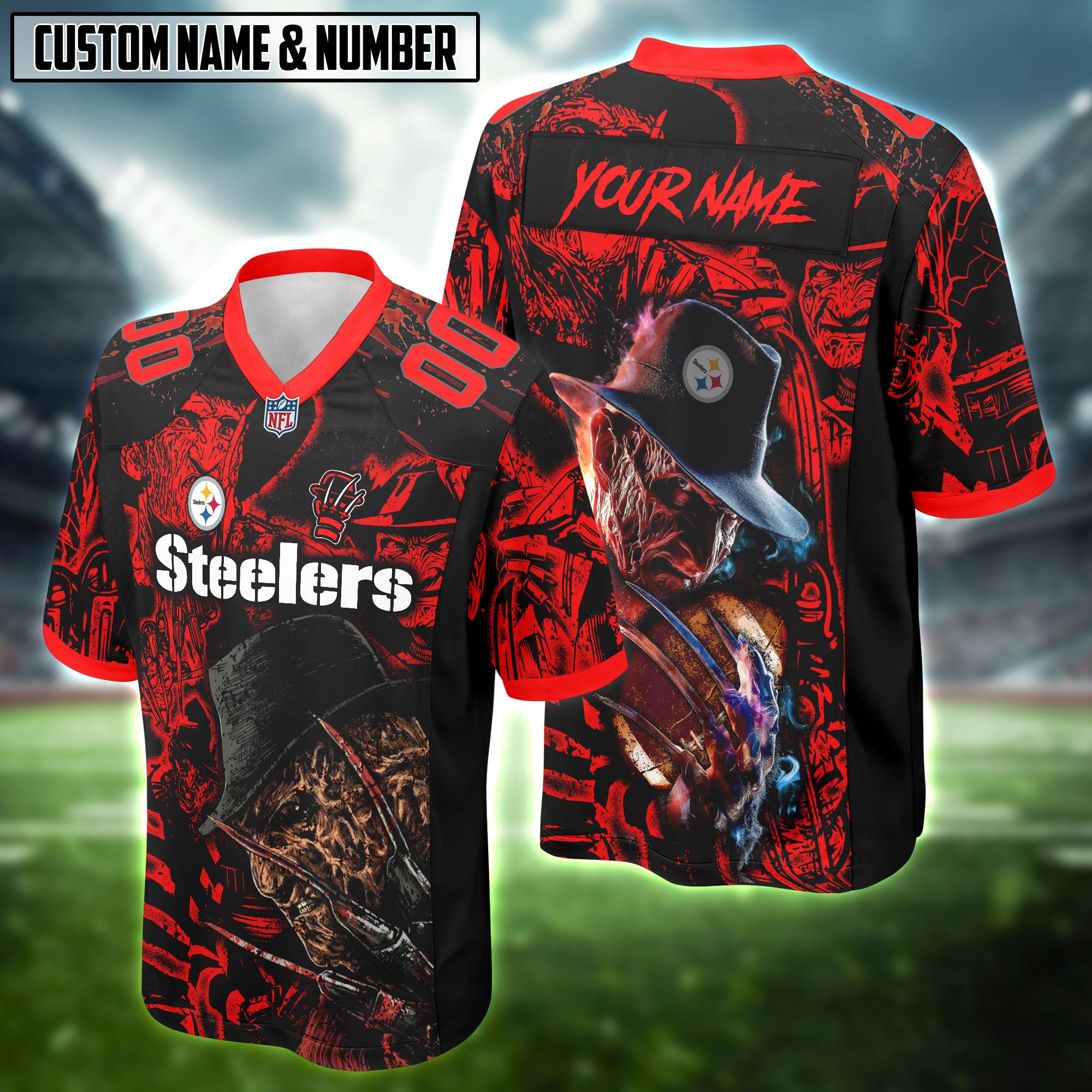 NFL x Freddy Krueger Football Jersey Editions Limited 2025