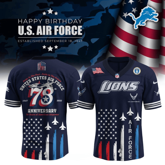 Football x U.S. Air Force Birthday Jersey Limited Edition