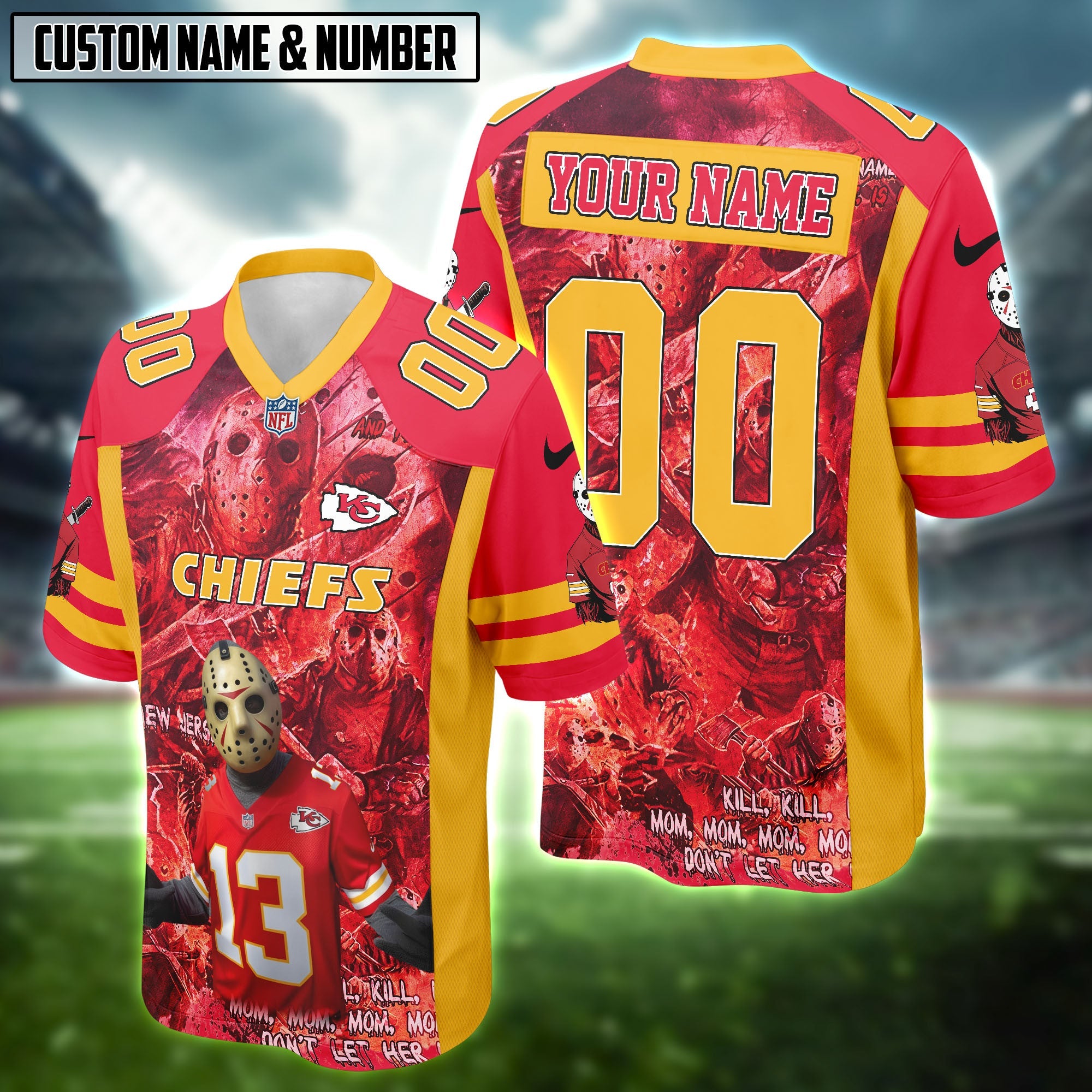 NFL X Jason Friday 13th Football Jersey Editions Limited 2025