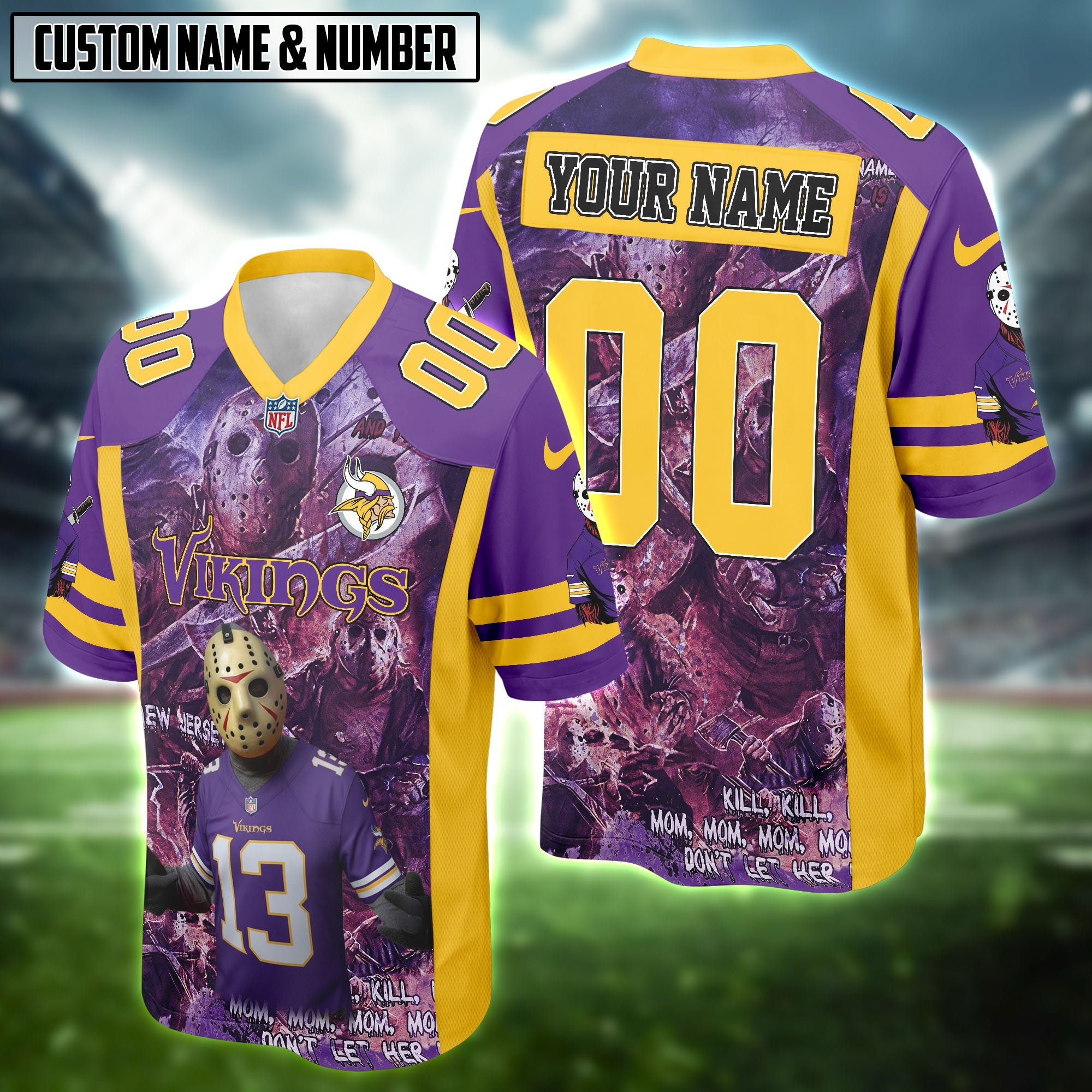NFL X Jason Friday 13th Football Jersey Editions Limited 2025