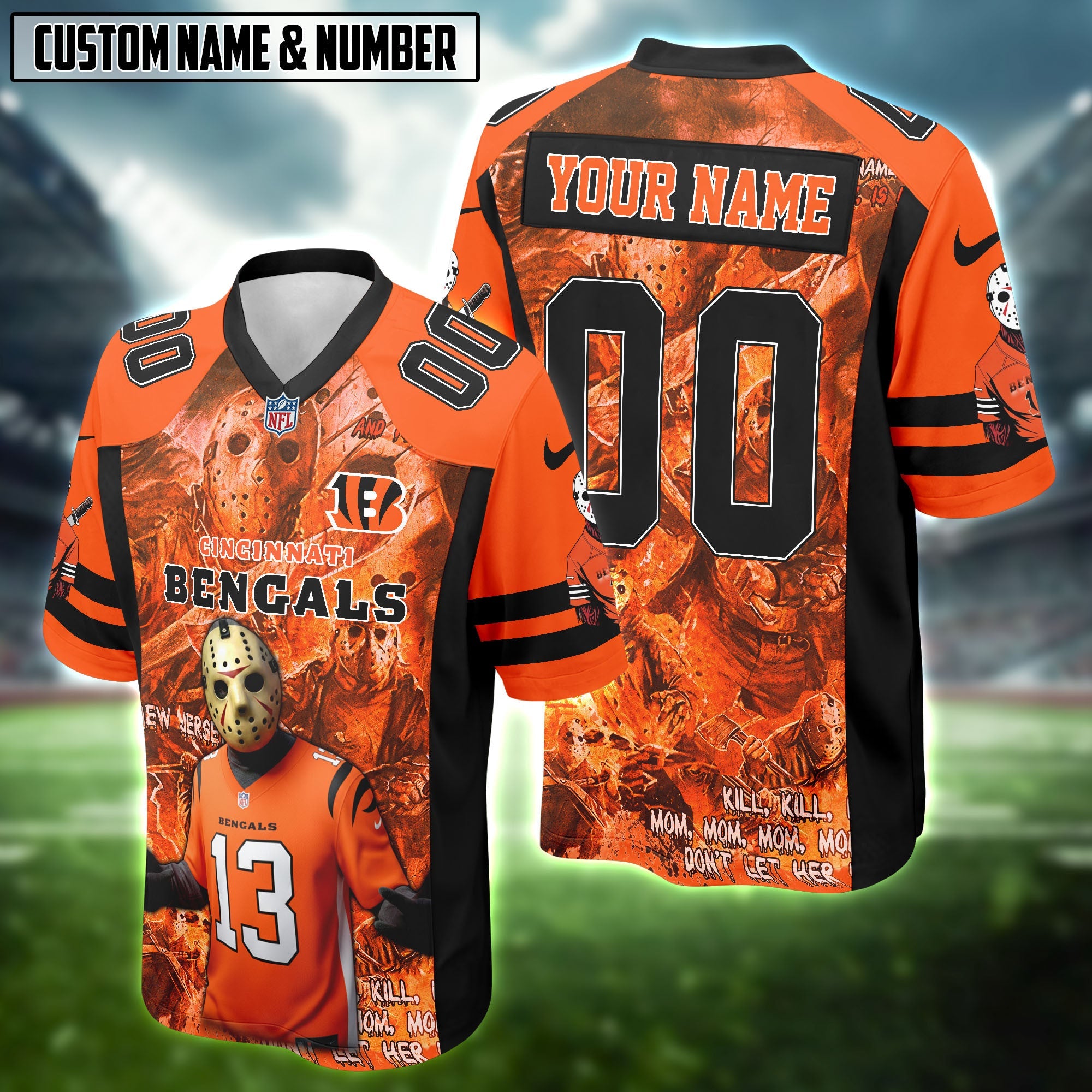 NFL X Jason Friday 13th Football Jersey Editions Limited 2025