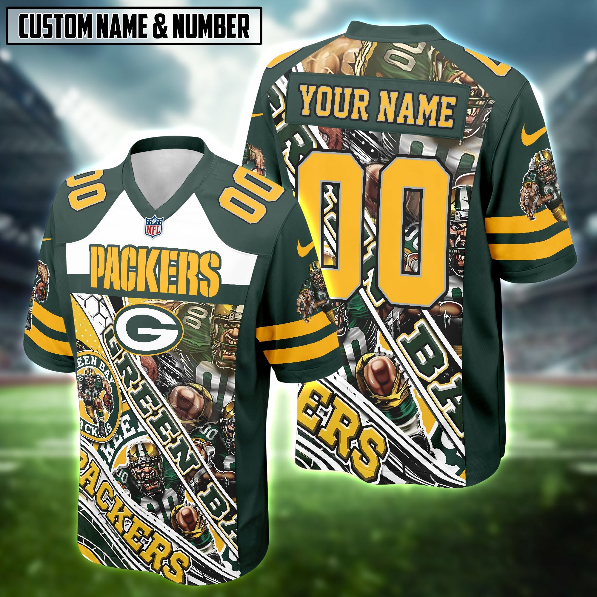 NFL Team Mascot Football Jersey Editions Limited