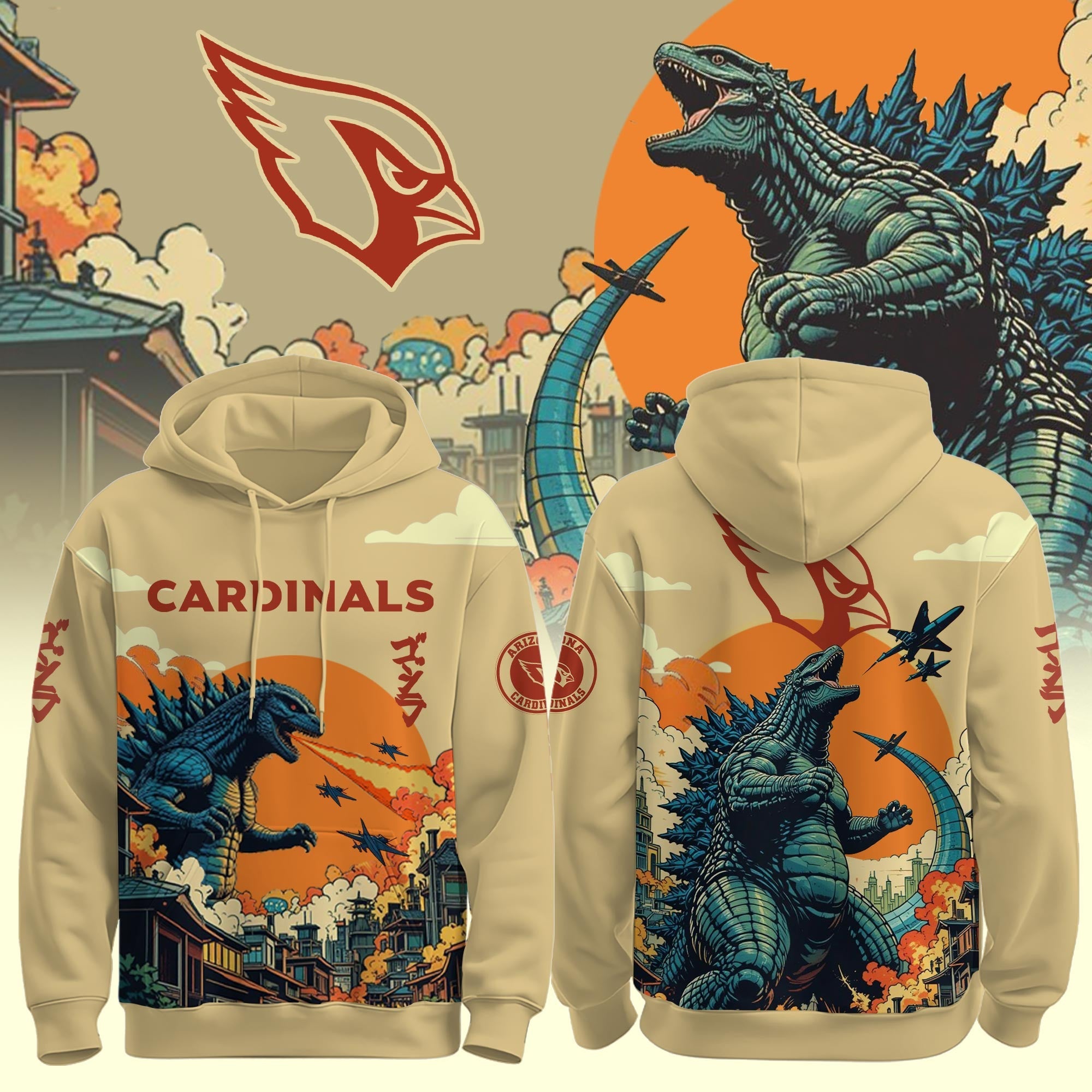 NFL x Godzilla Hoodie Jogger Cap