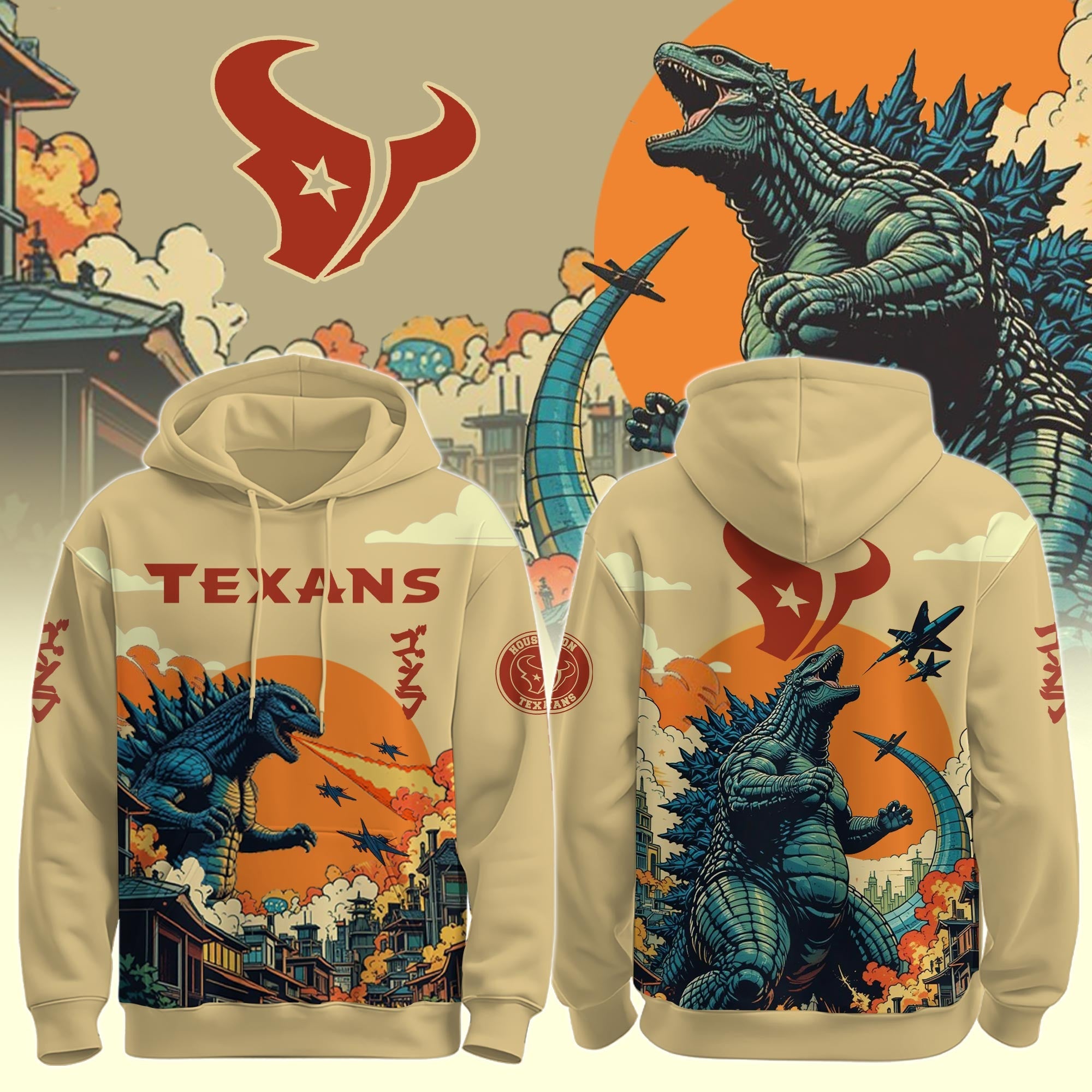 NFL x Godzilla Hoodie Jogger Cap
