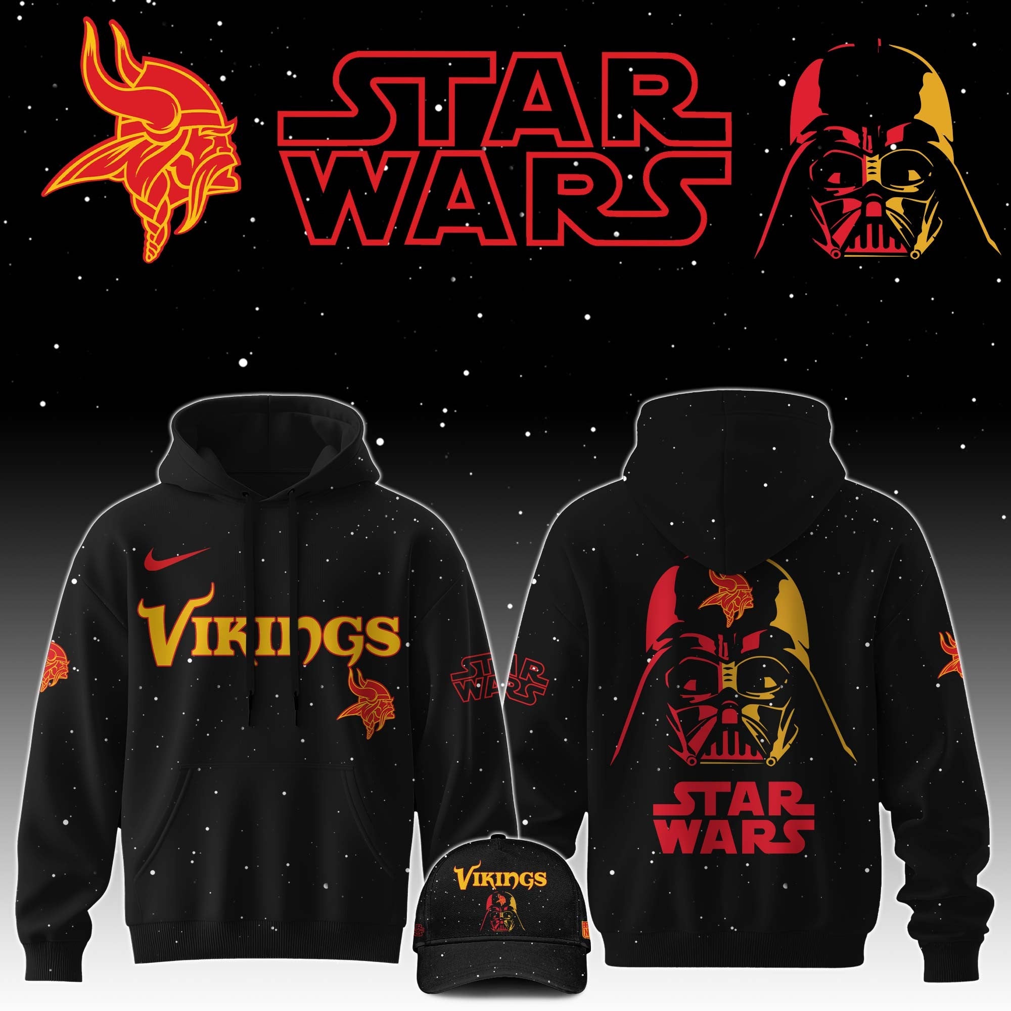 NFL x Starwars Hoodie Jogger Cap