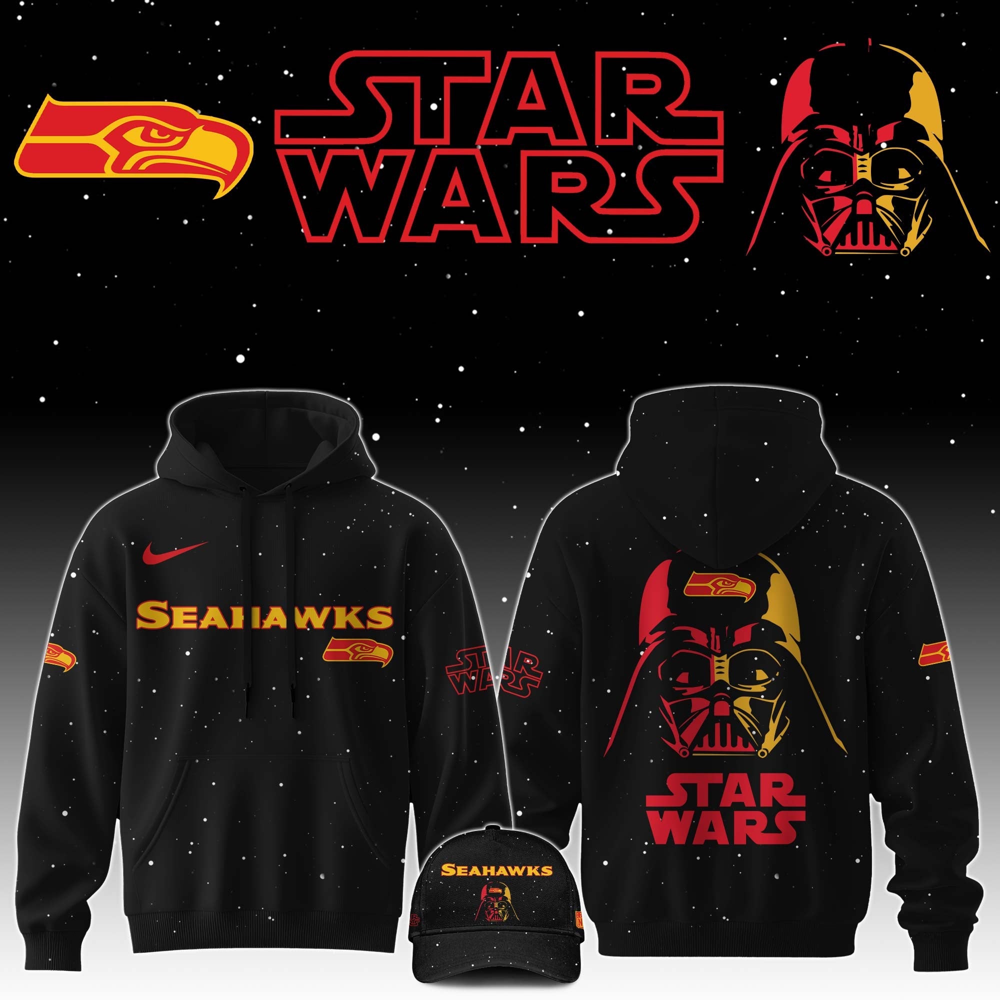 NFL x Starwars Hoodie Jogger Cap