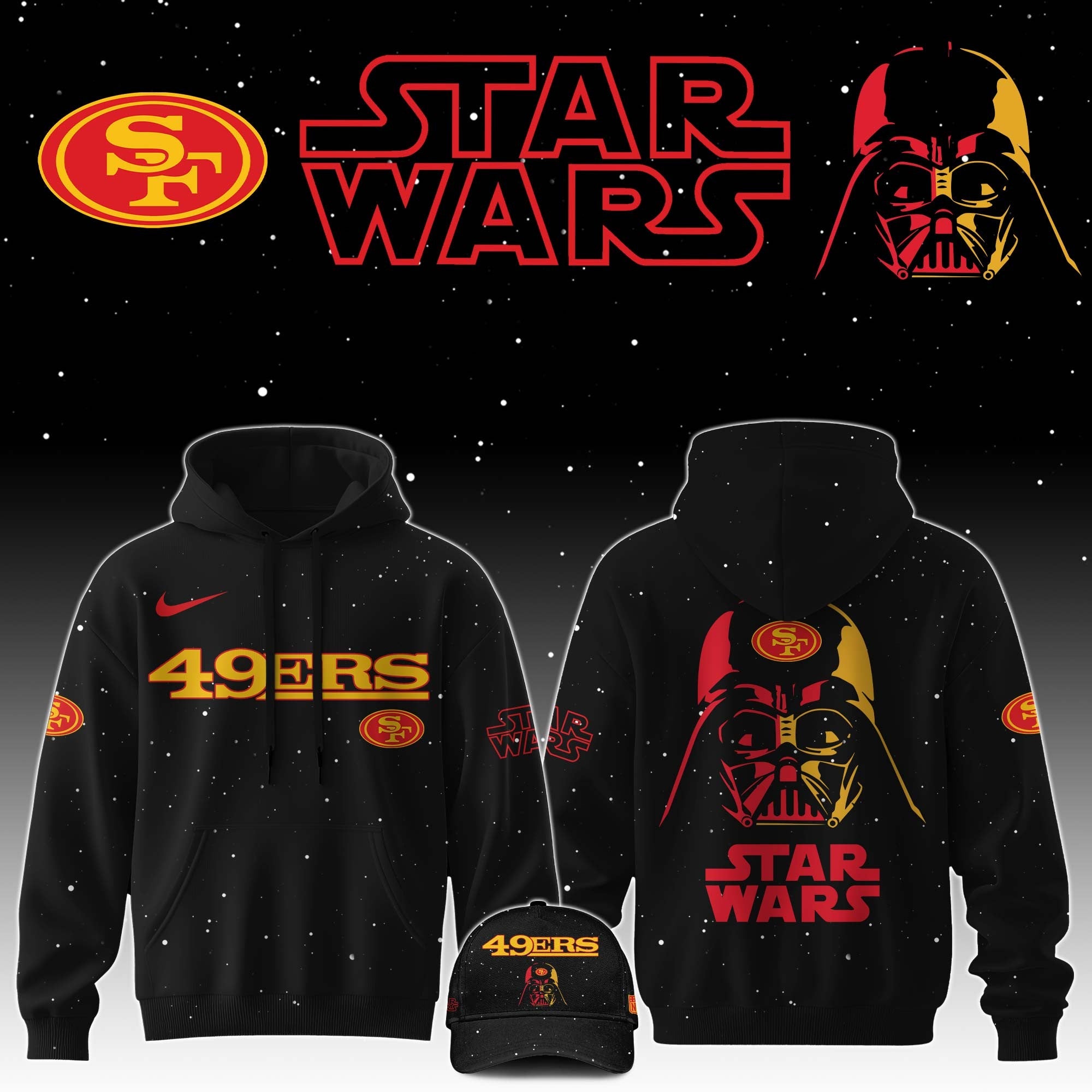NFL x Starwars Hoodie Jogger Cap