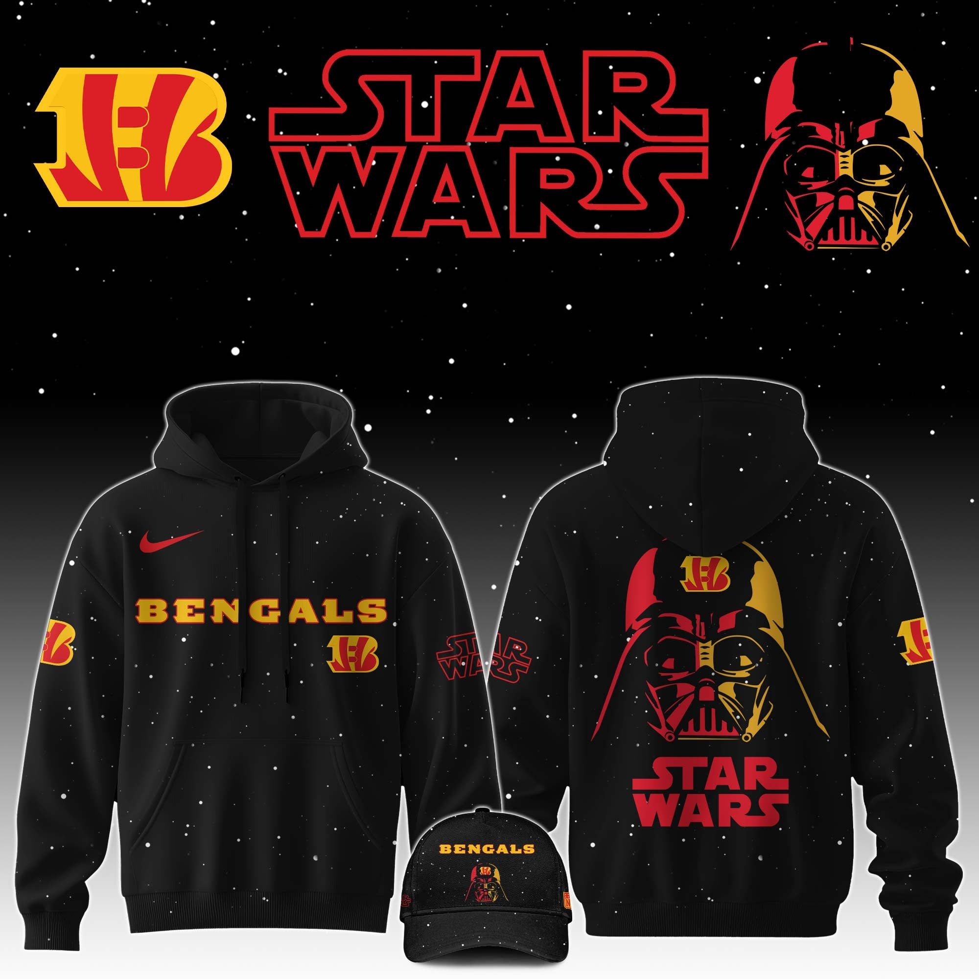NFL x Starwars Hoodie Jogger Cap