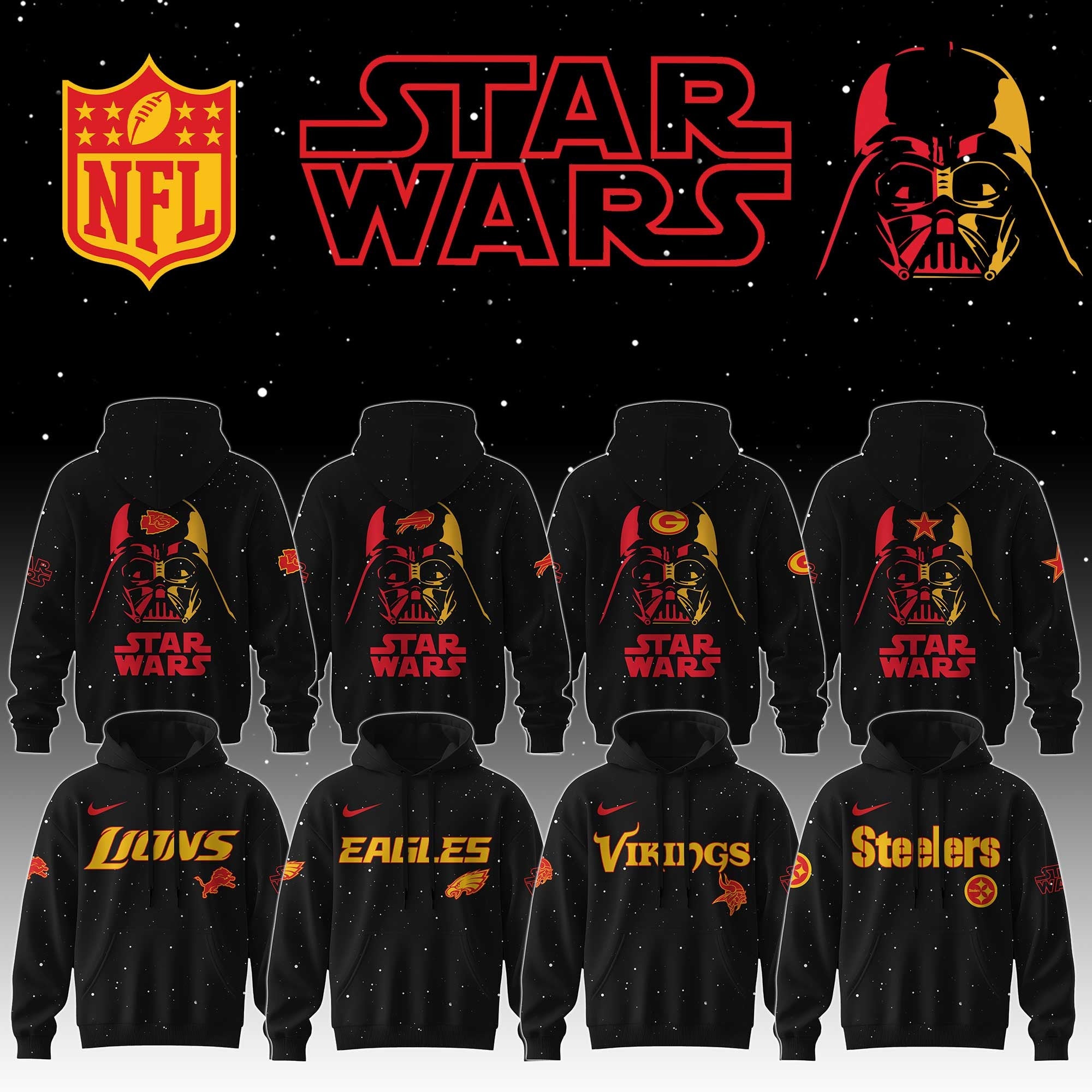 NFL x Starwars Hoodie Jogger Cap