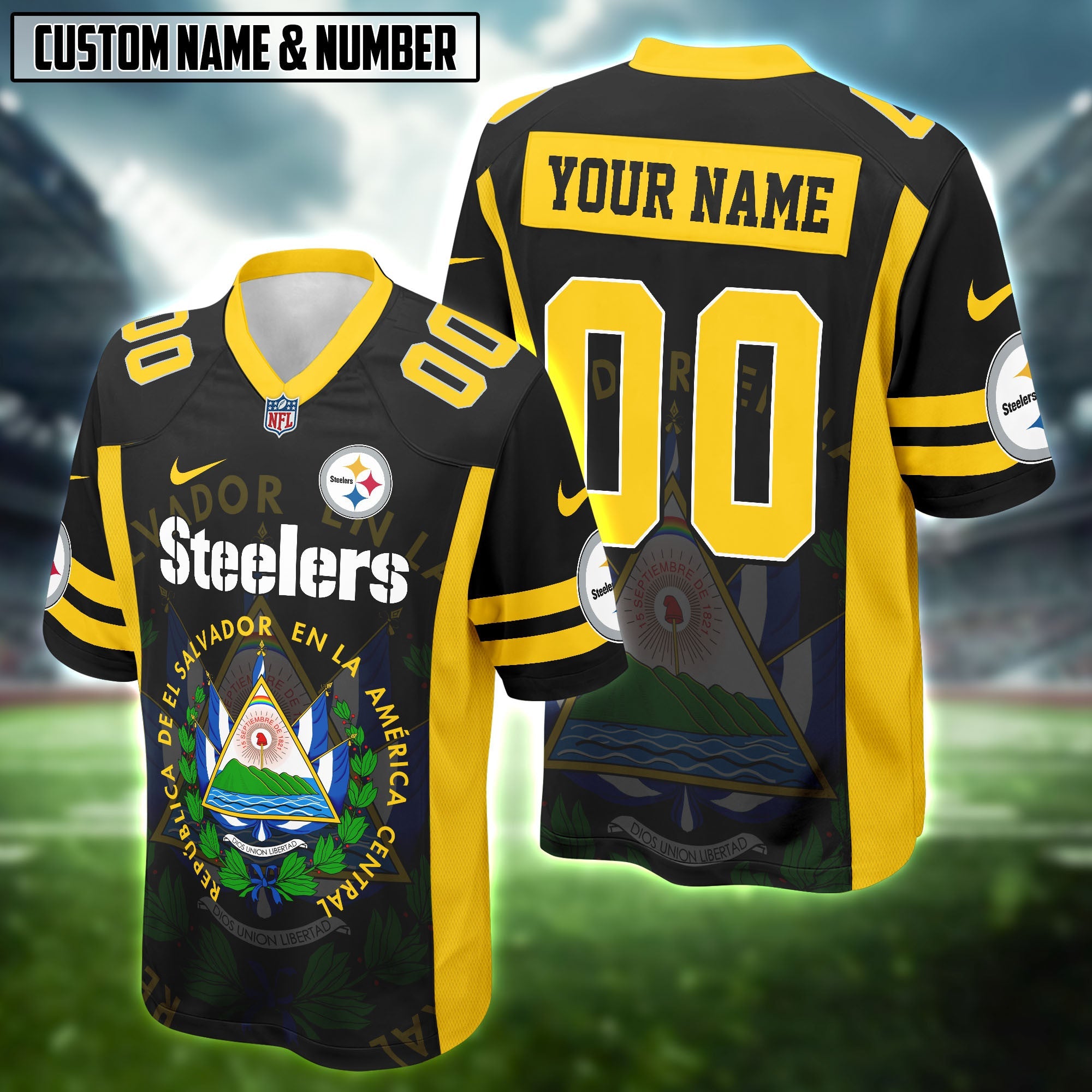 NFL X El Salvador Heritage Football Jersey Editions Limited