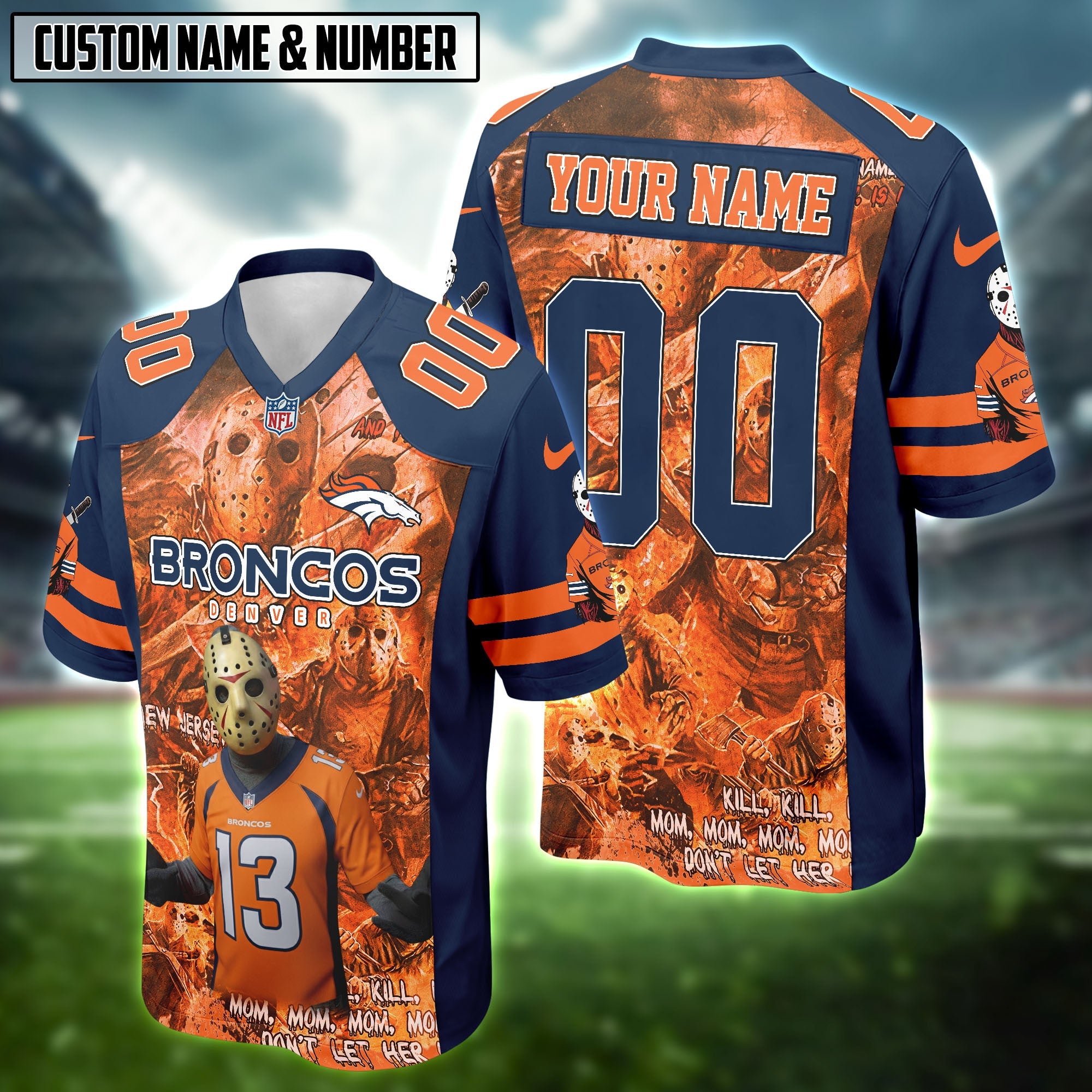 NFL X Jason Friday 13th Football Jersey Editions Limited 2025