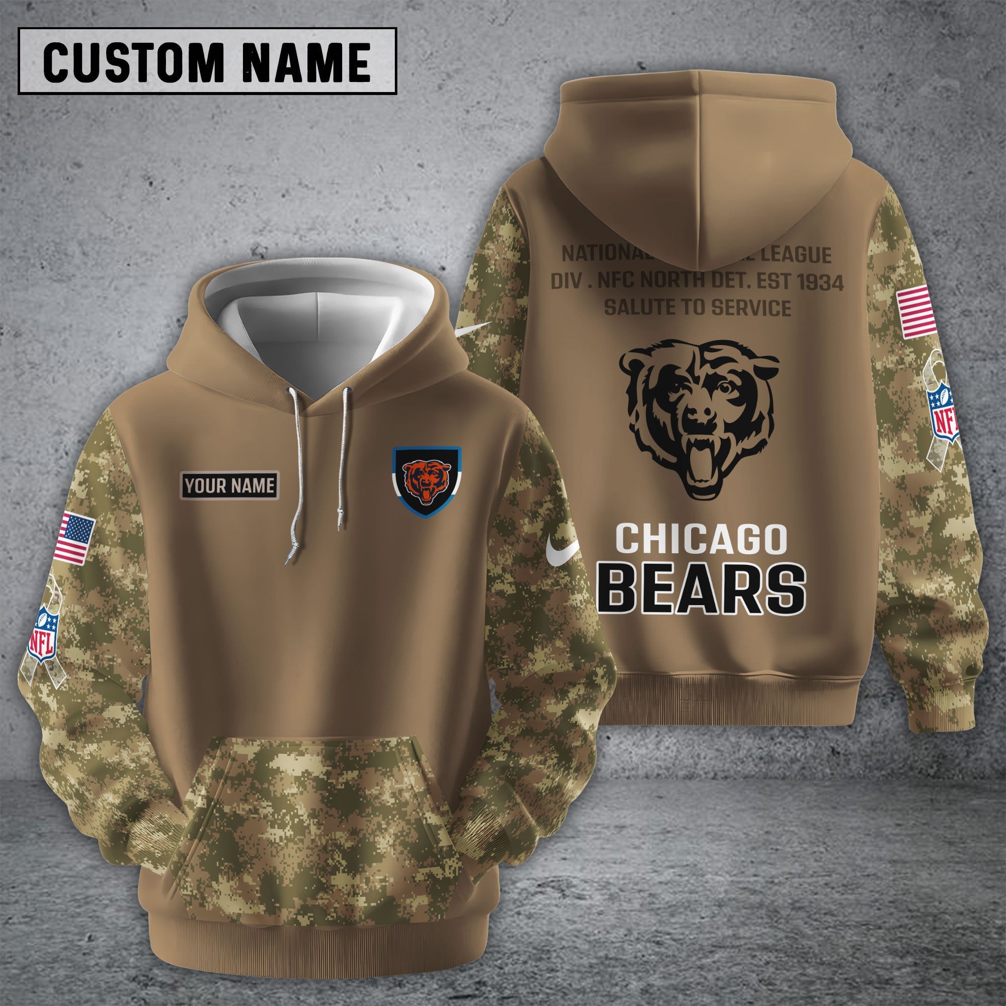 NFL x Salute to Service Hoodie Jogger Cap