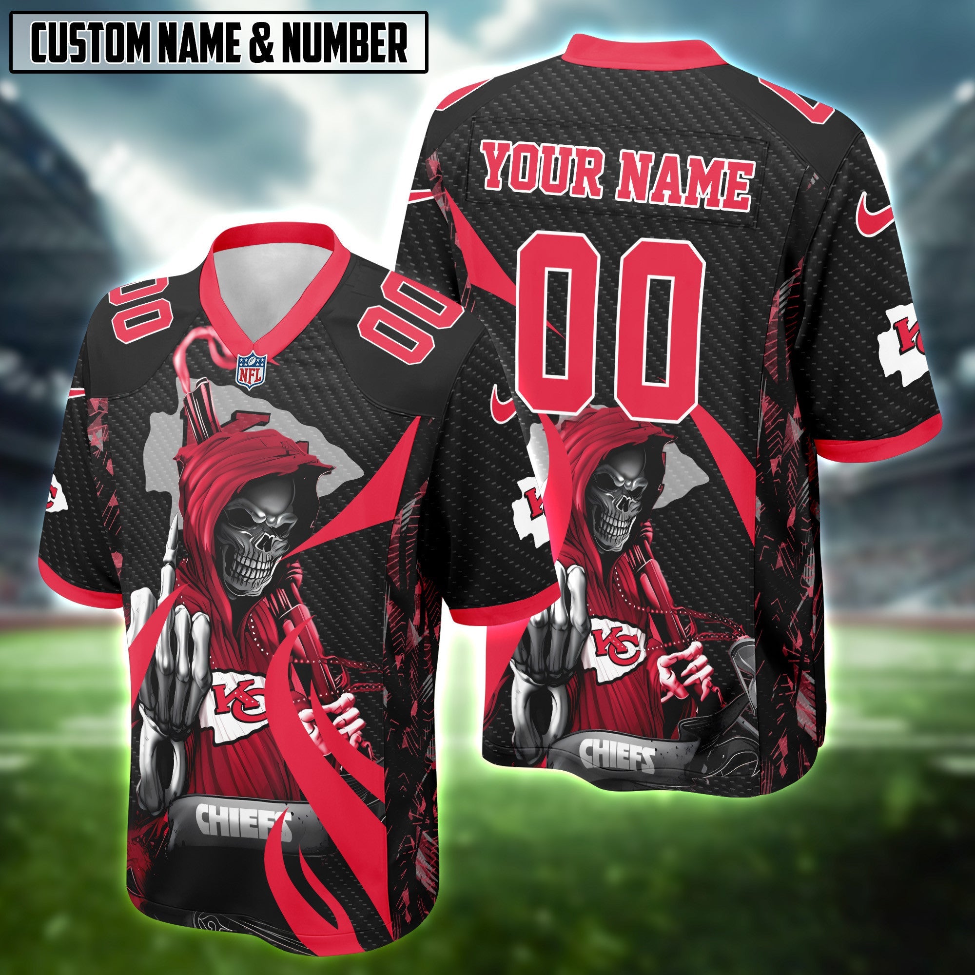 NFL X Grim Reaper Football Jersey Editions Limited