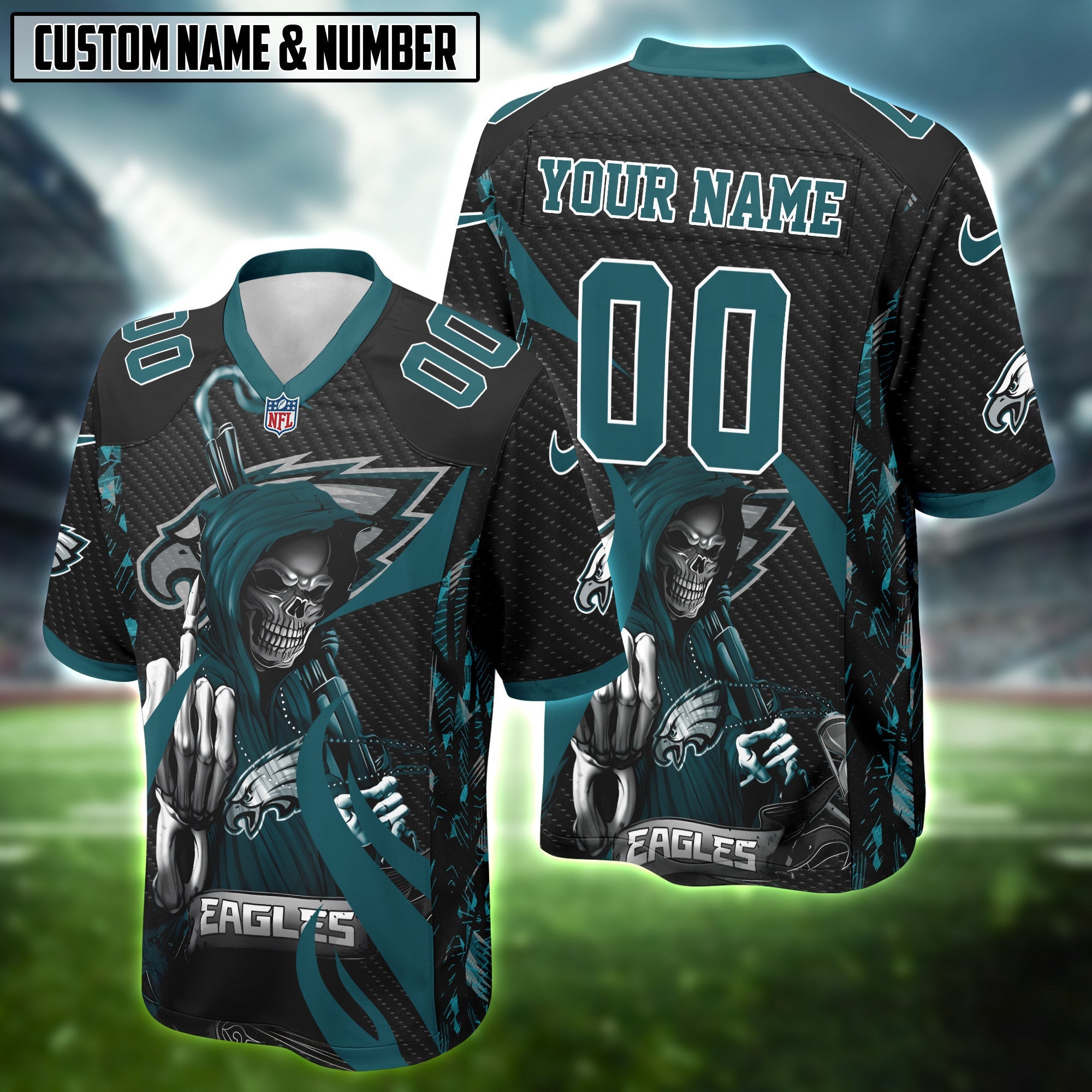 NFL X Grim Reaper Football Jersey Editions Limited