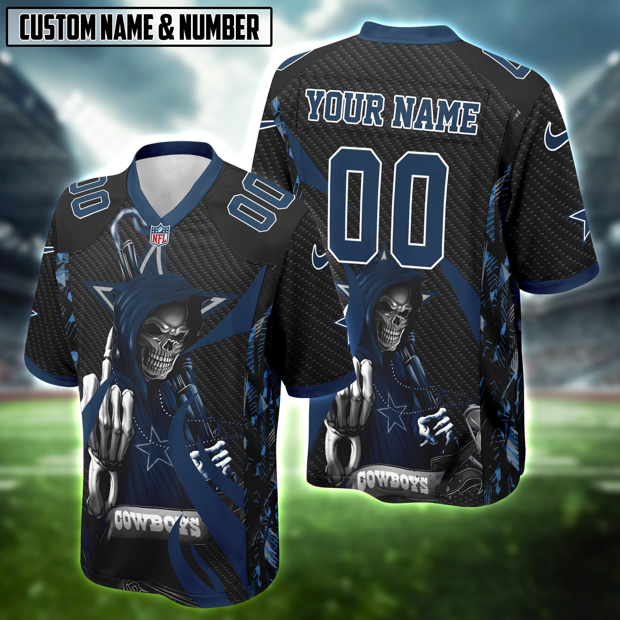 NFL X Grim Reaper Football Jersey Editions Limited