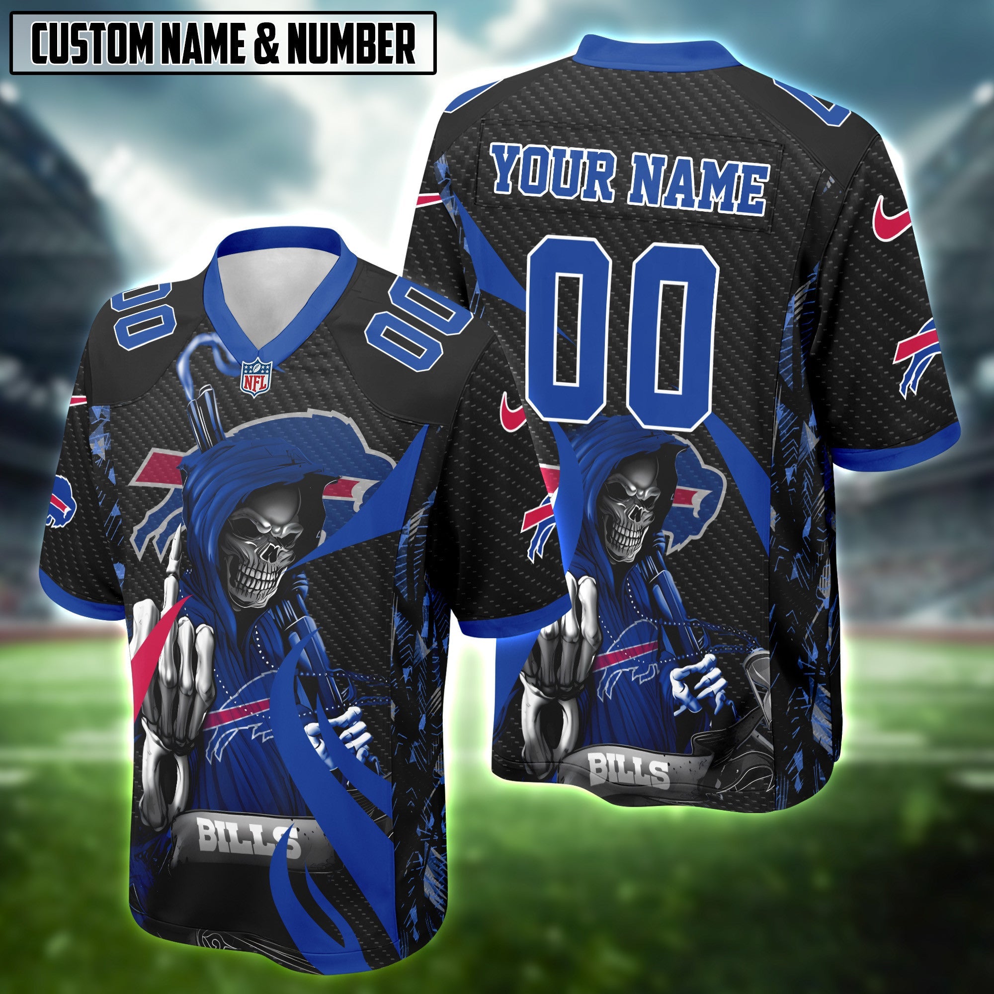 NFL X Grim Reaper Football Jersey Editions Limited