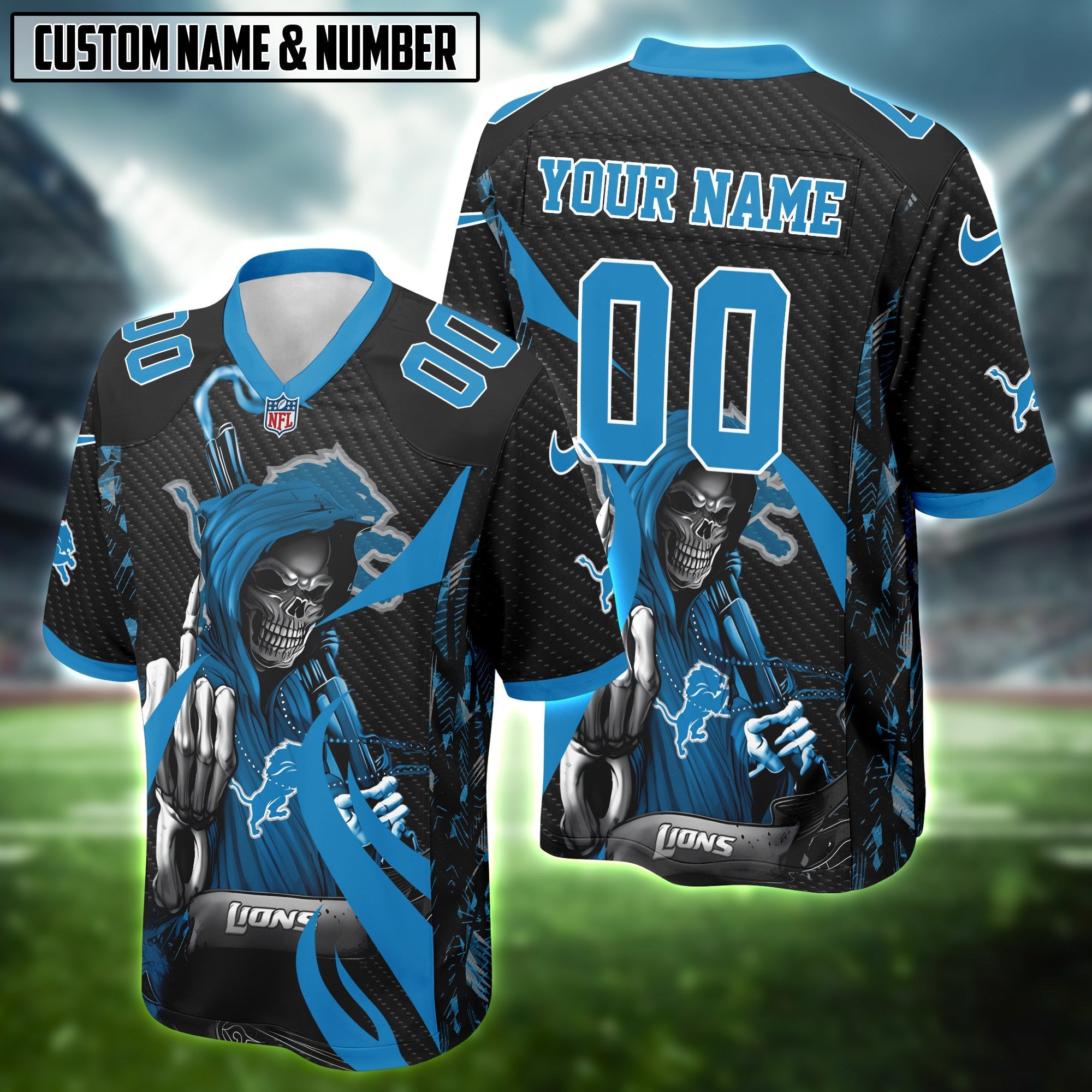 NFL X Grim Reaper Football Jersey Editions Limited