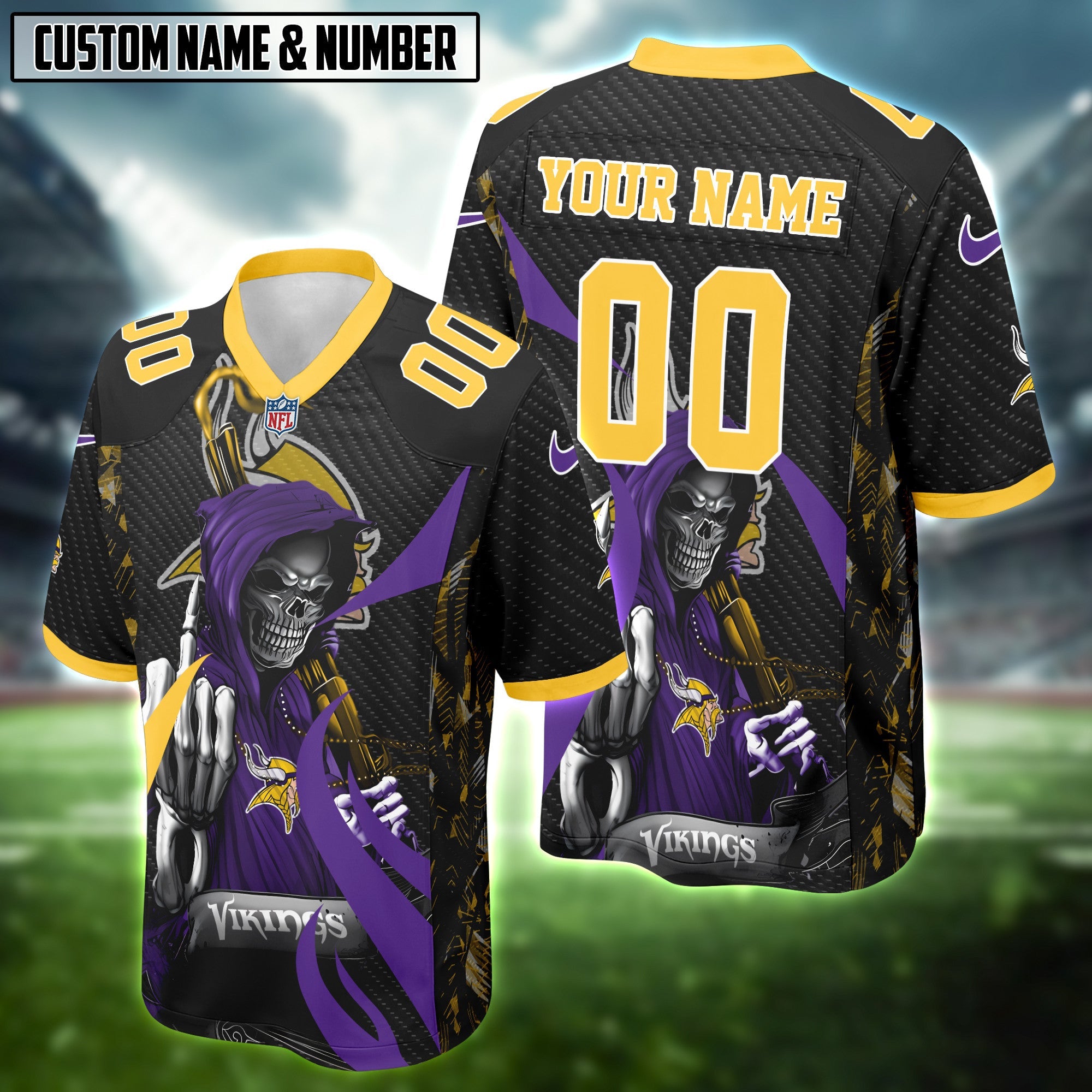 NFL X Grim Reaper Football Jersey Editions Limited
