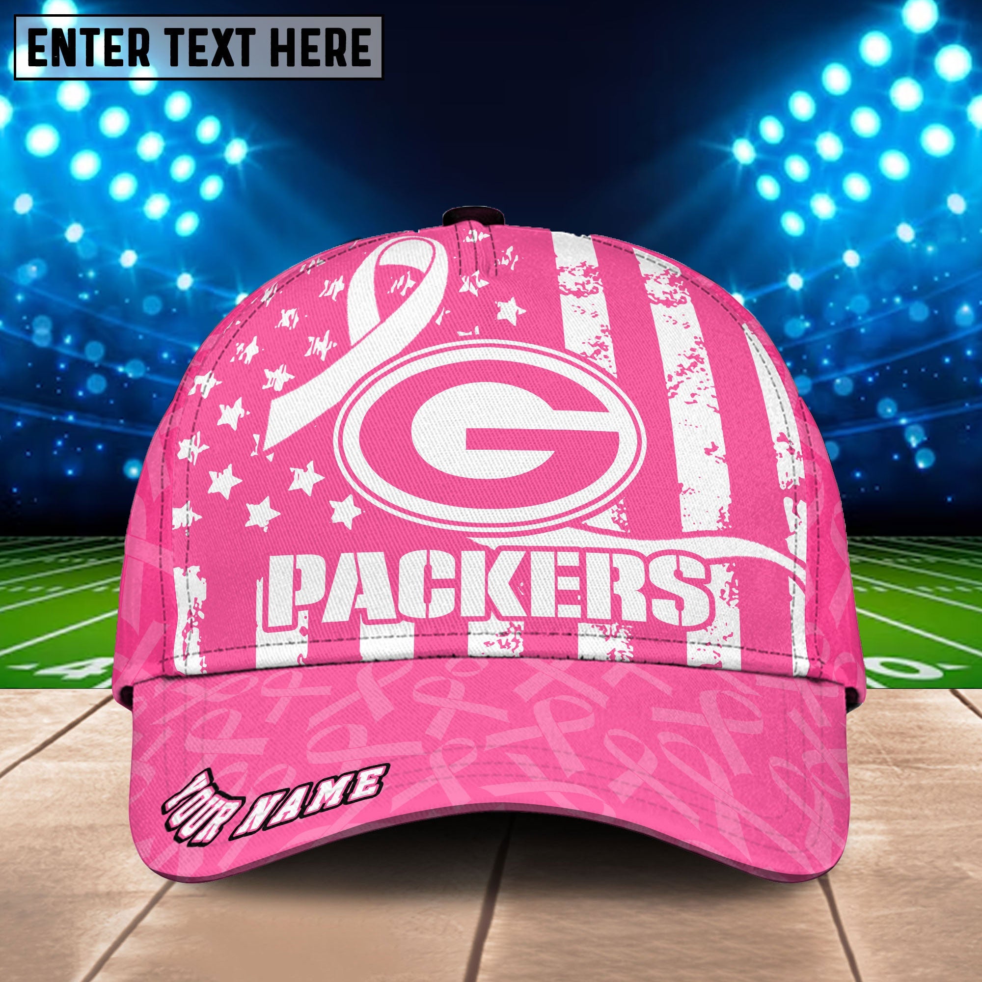NFL Breast Cancer Awareness Football Cap Editions Limited
