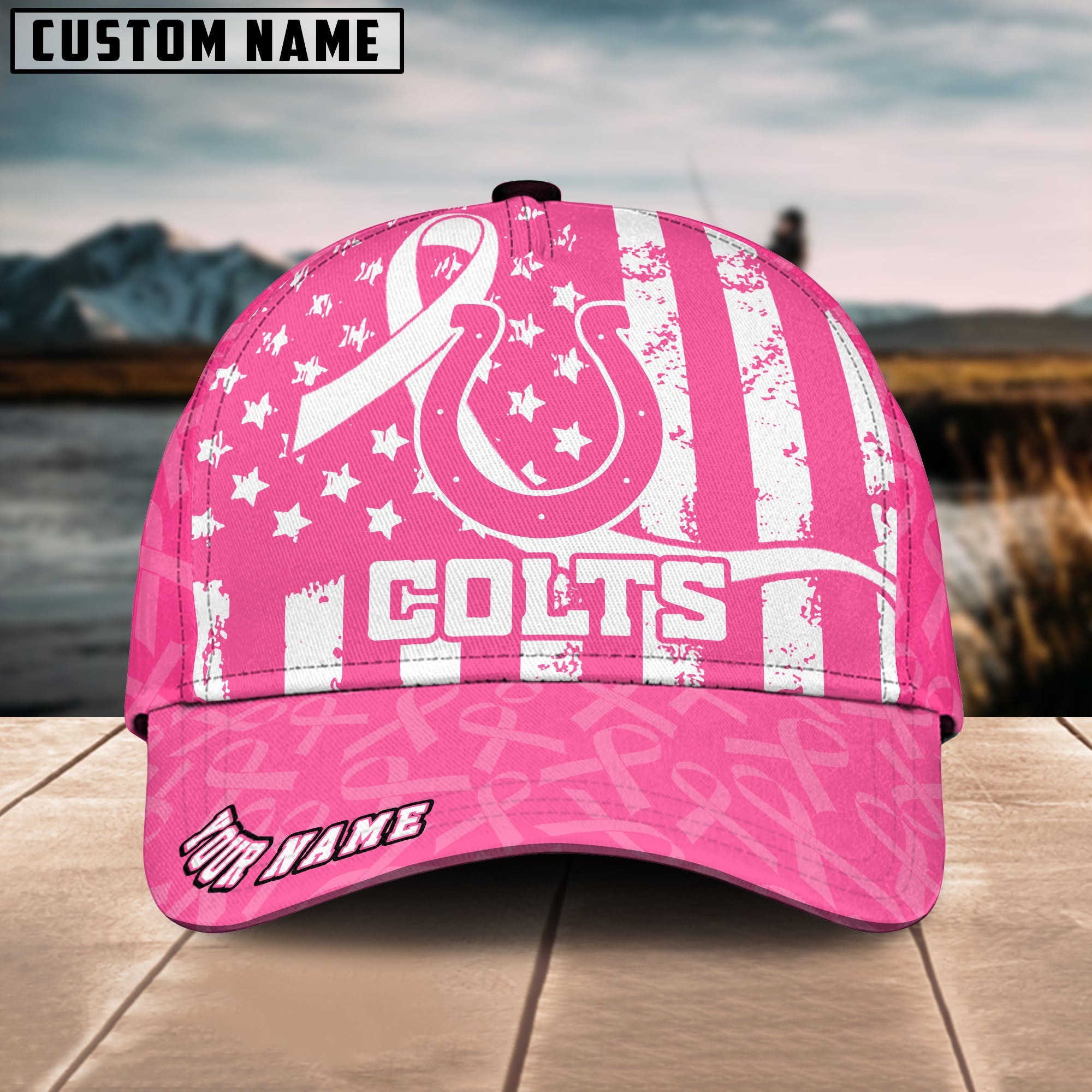 NFL Breast Cancer Awareness Football Cap Editions Limited