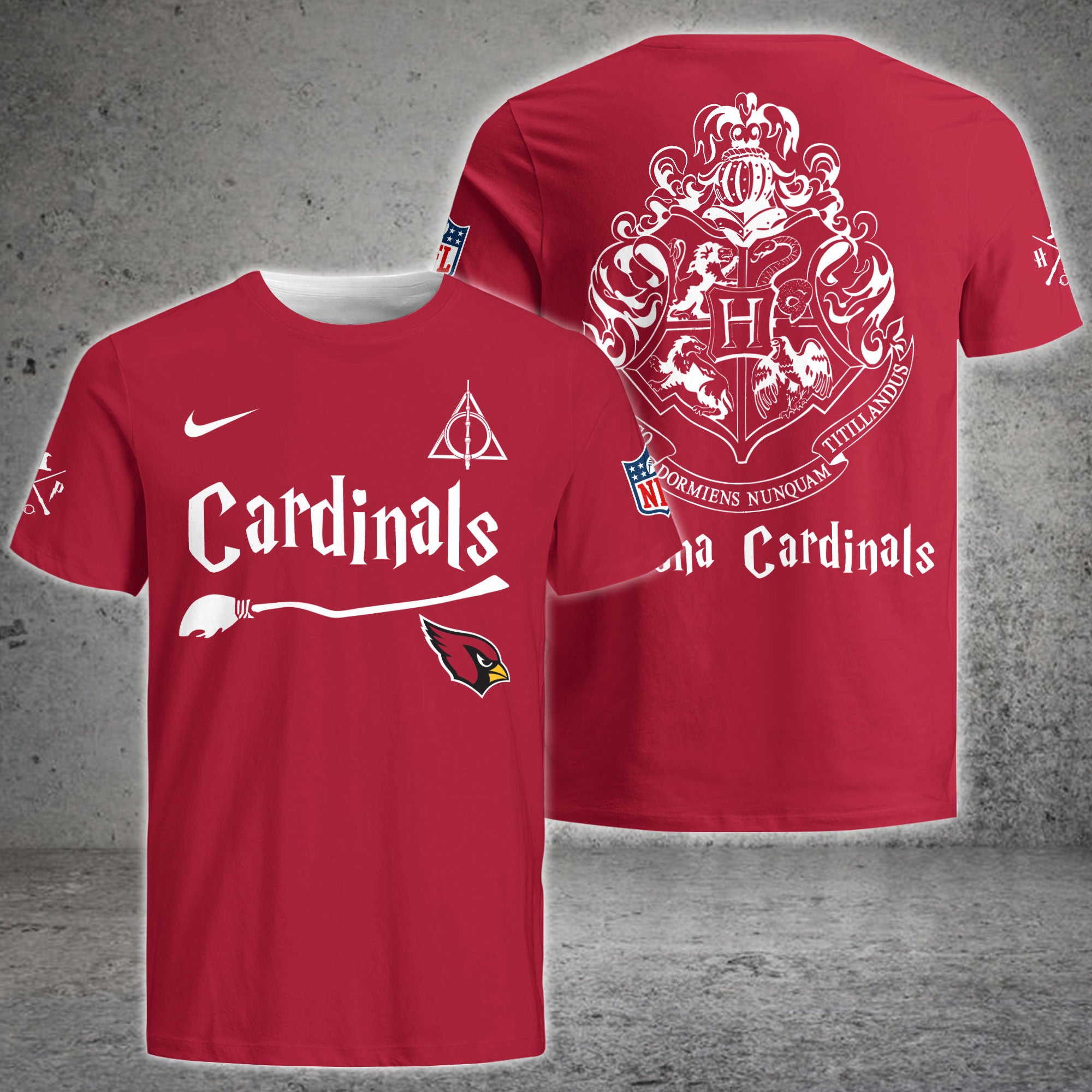 Arizona Cardinals Harry Potter Combo Tshirt | Jogger | Cap