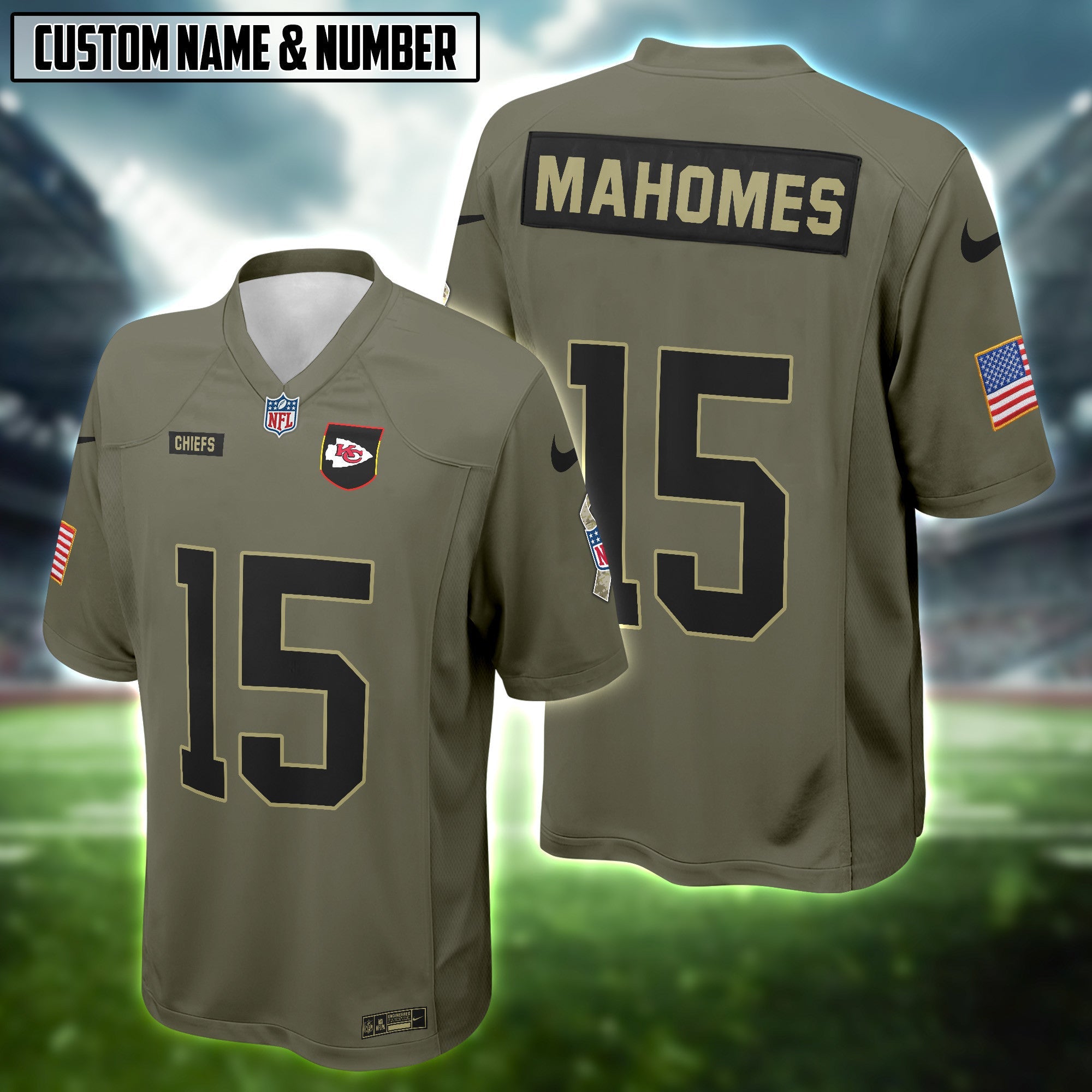 NFL Salute to Service Veteran Football Jersey Editions Limited