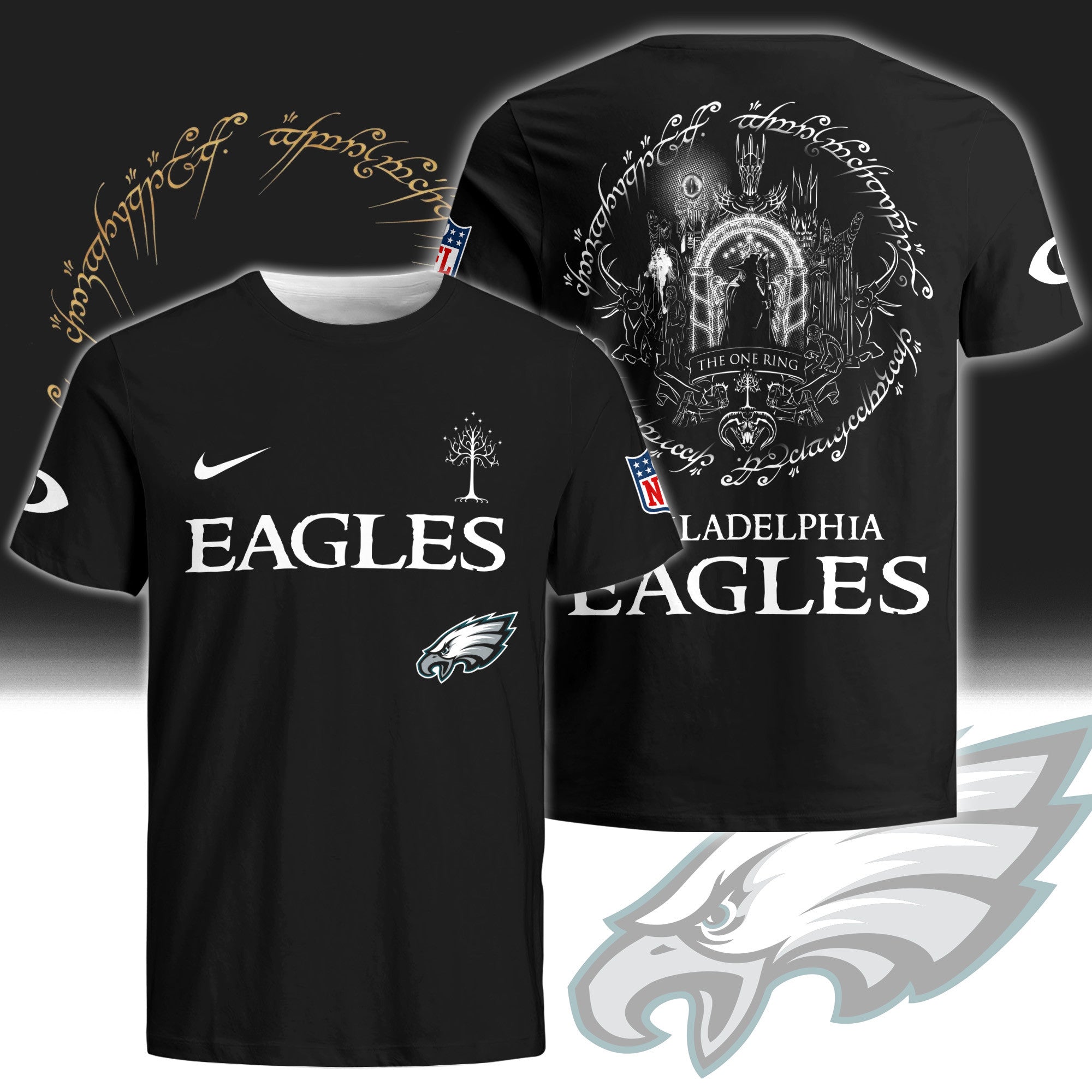 NFL x The Lord of the Rings 3D Shirt Editions Limited