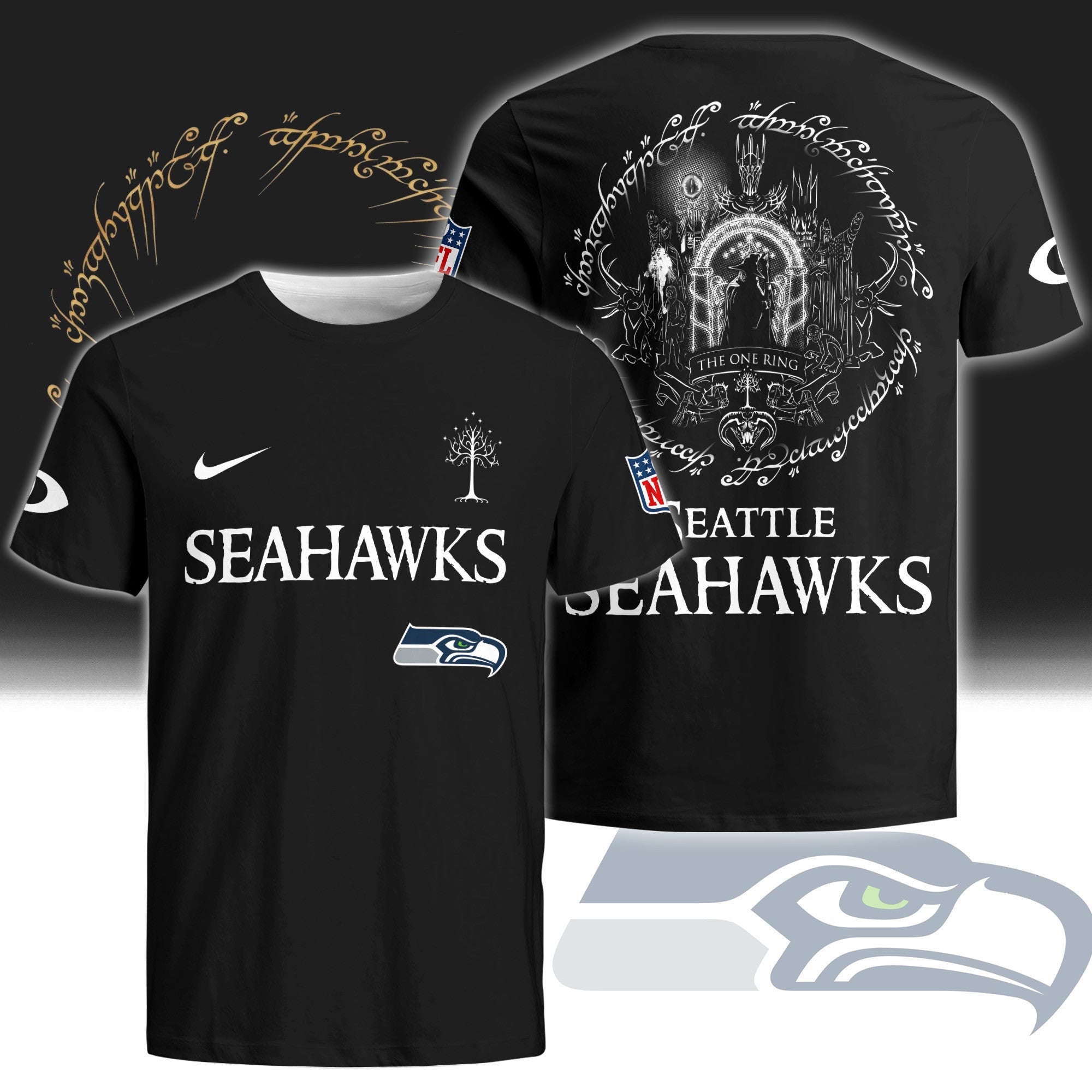 NFL x The Lord of the Rings 3D Shirt Editions Limited
