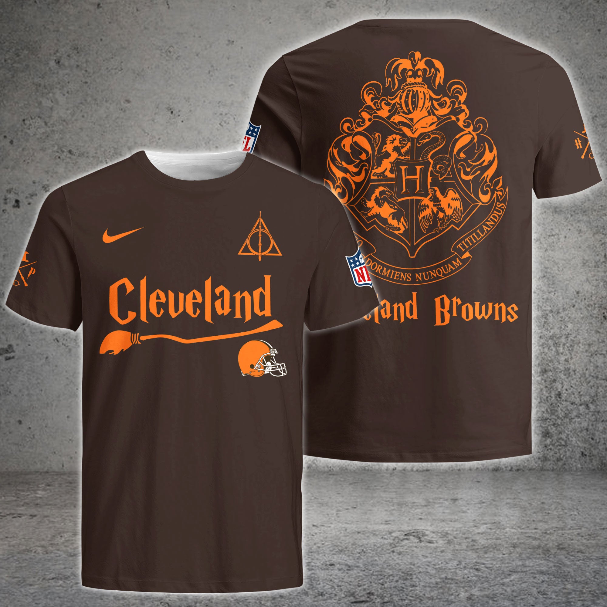 Cleveland Browns Harry Potter Combo Tshirt | Jogger | Cap