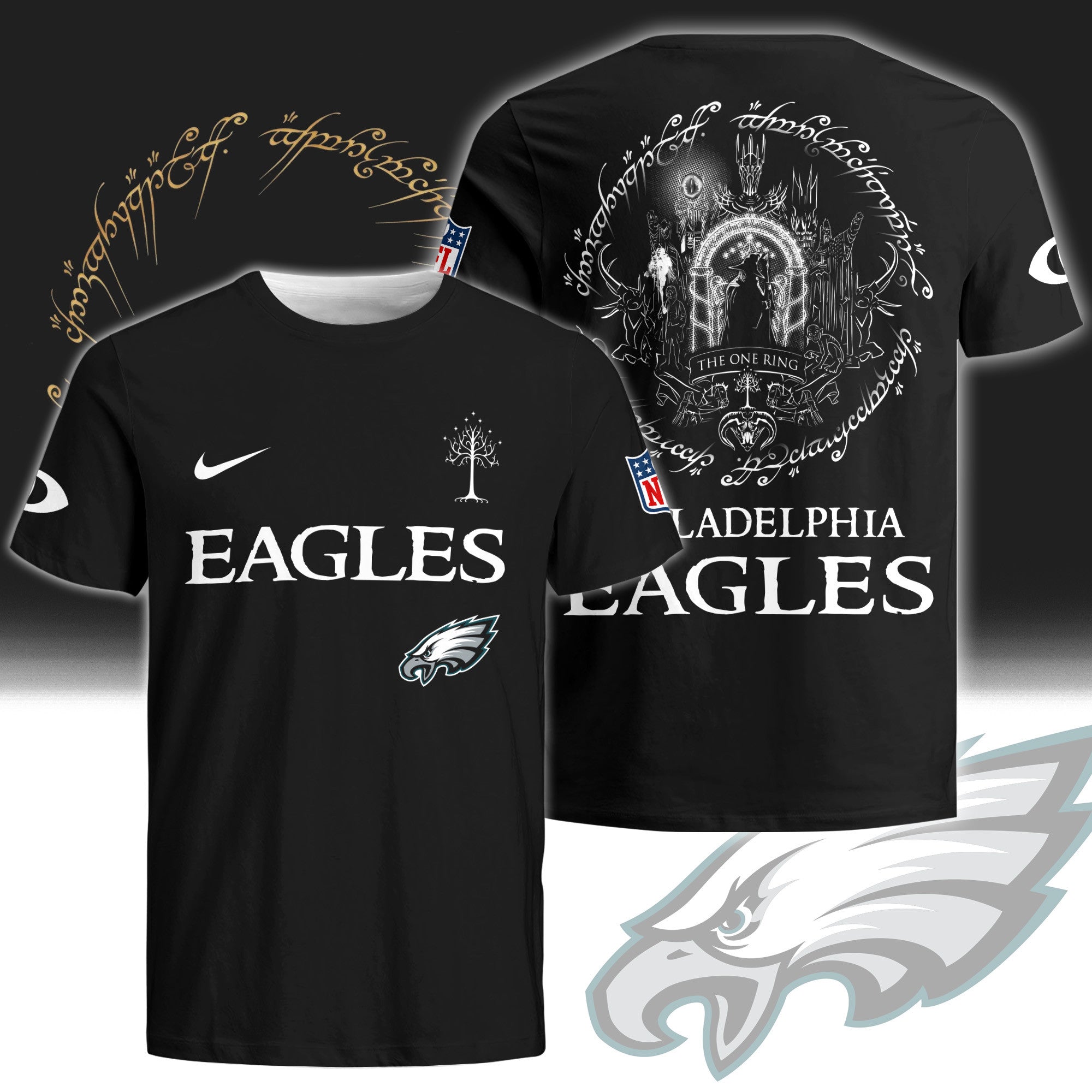 NFL x The Lord of the Rings 3D Shirt Editions Limited
