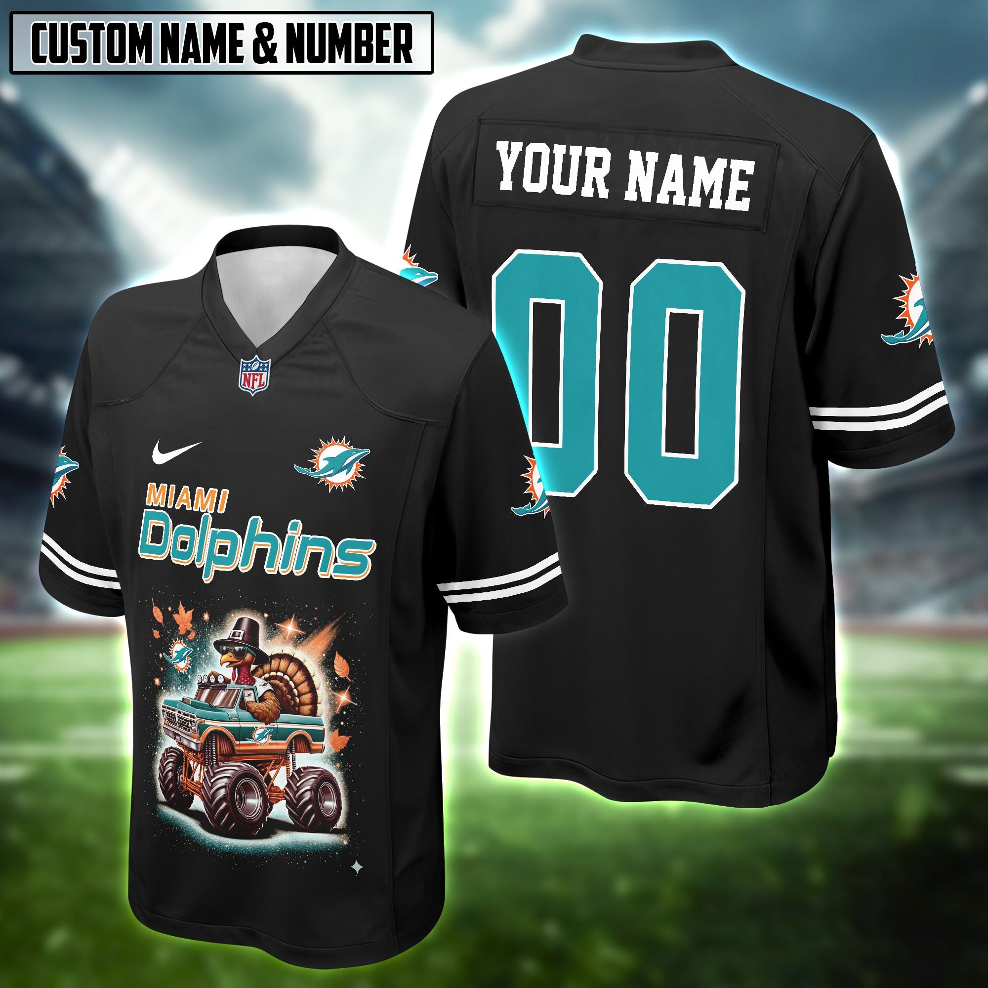 NFL Monster Truck Football Jersey Editions Limited