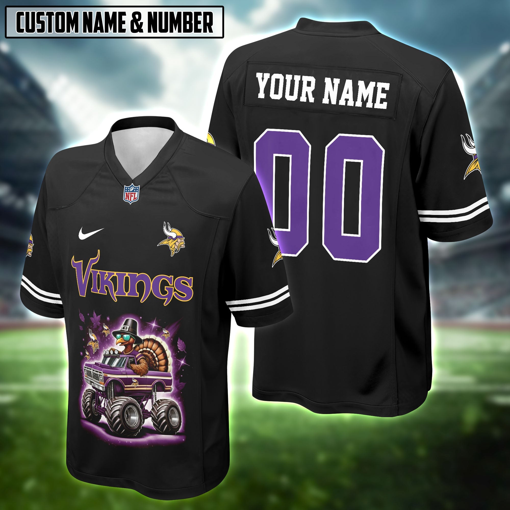 NFL Monster Truck Football Jersey Editions Limited