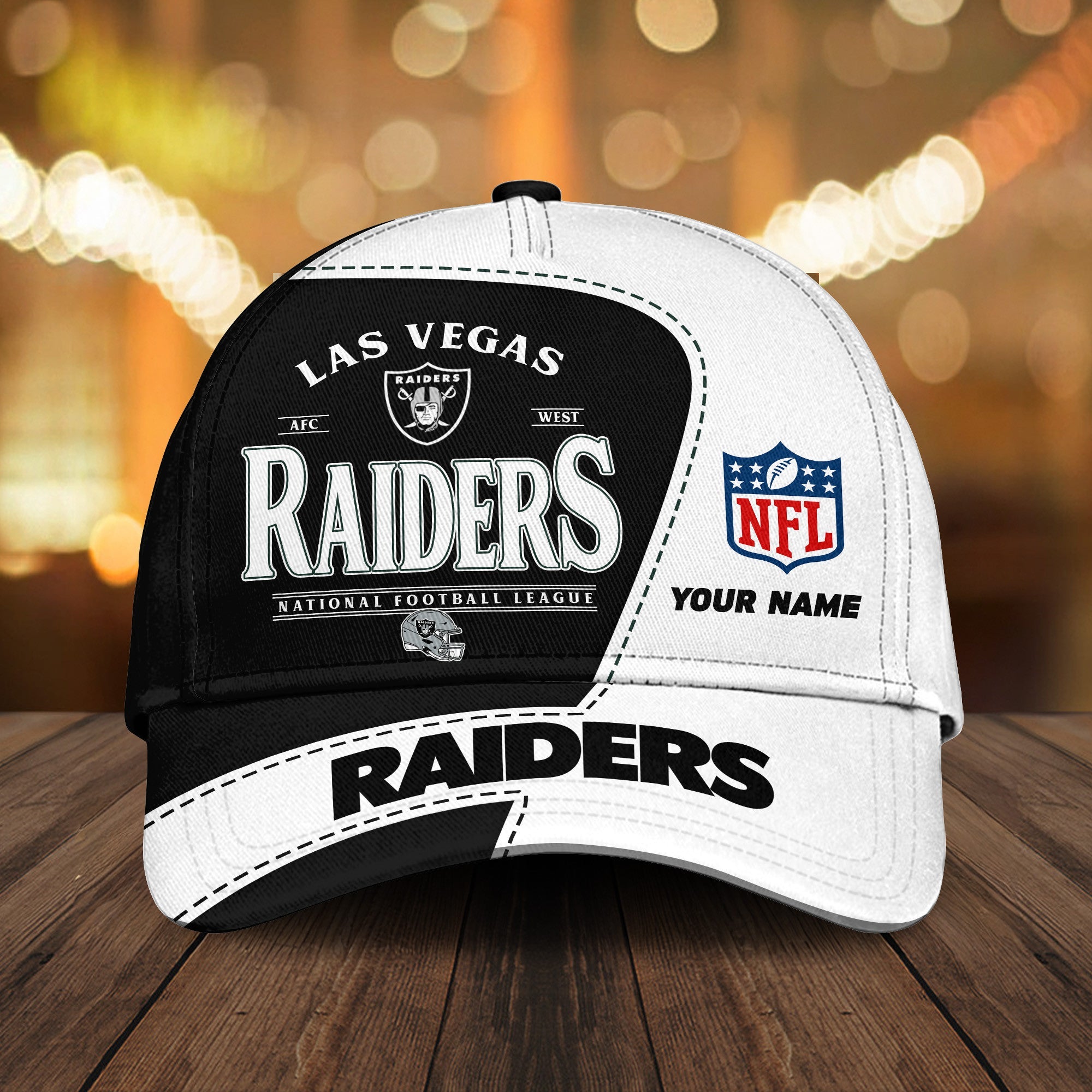 Personalized Las Vegas Raiders All Over Printed Classic Cap