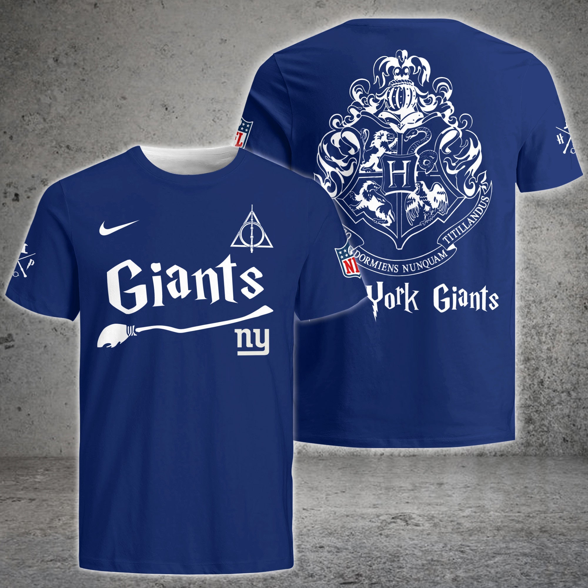 New York Giants Potter Combo Tshirt | Jogger | Cap