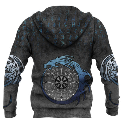 Dragon Compass Magical Sword Rune