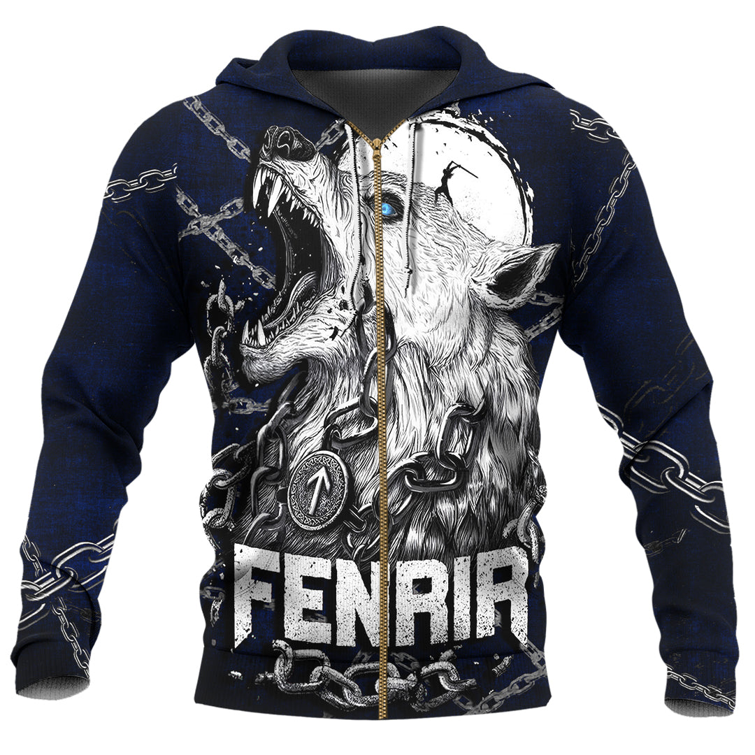 Fenrir With Chains Background