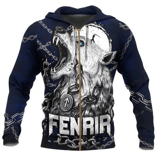 Fenrir With Chains Background