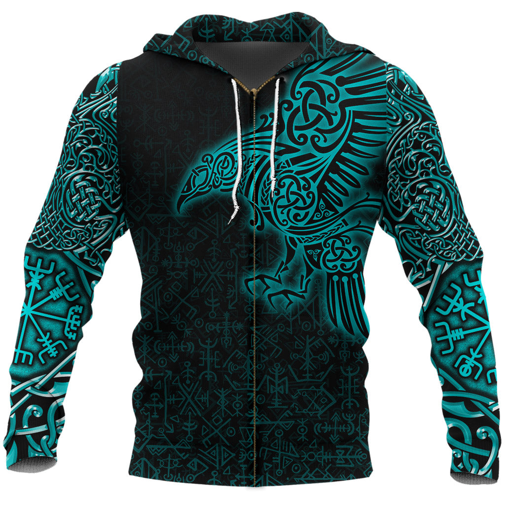 Raven Mjolnir Yggdrasil Cyan
