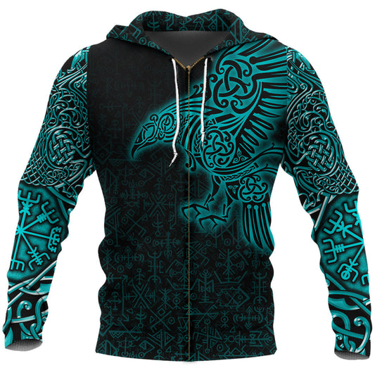 Raven Mjolnir Yggdrasil Cyan