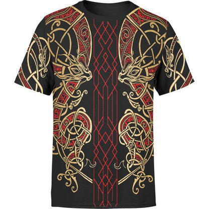 Loki Shirt - Fire Edition All Over Printed T-shirt