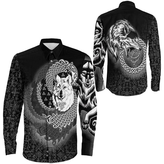 Legendary Wolf ta Long Sleeve Button Shirt
