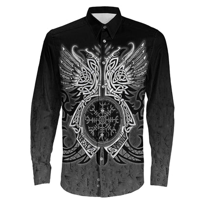 Two Raven Cletic Long Sleeve Button Shirt
