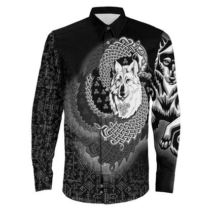 Legendary Wolf ta Long Sleeve Button Shirt